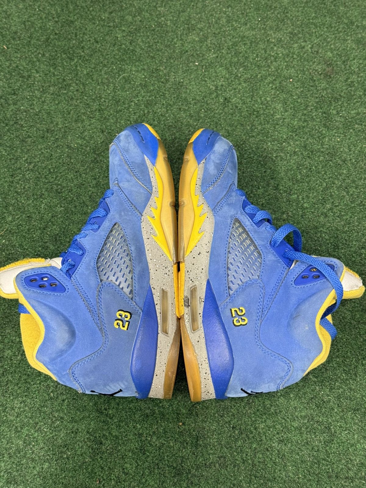 Jordan Brand 2019 Air Jordan 5 Retro Laney CI3287-400 Size US 6.5 / EU 39-40 - 3 Thumbnail