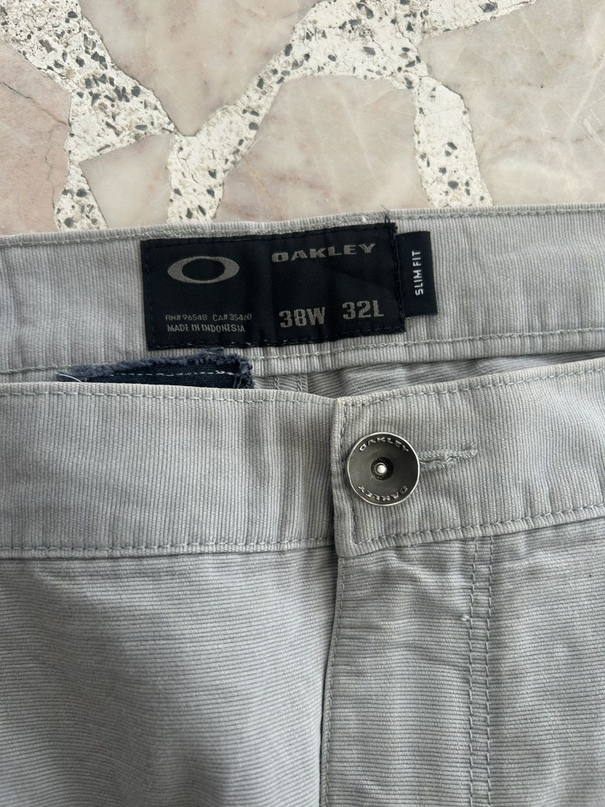Oakley Oakley Casual Pants Gray Vintage Slim Fit Size US 38 / EU 54 - 12 Thumbnail