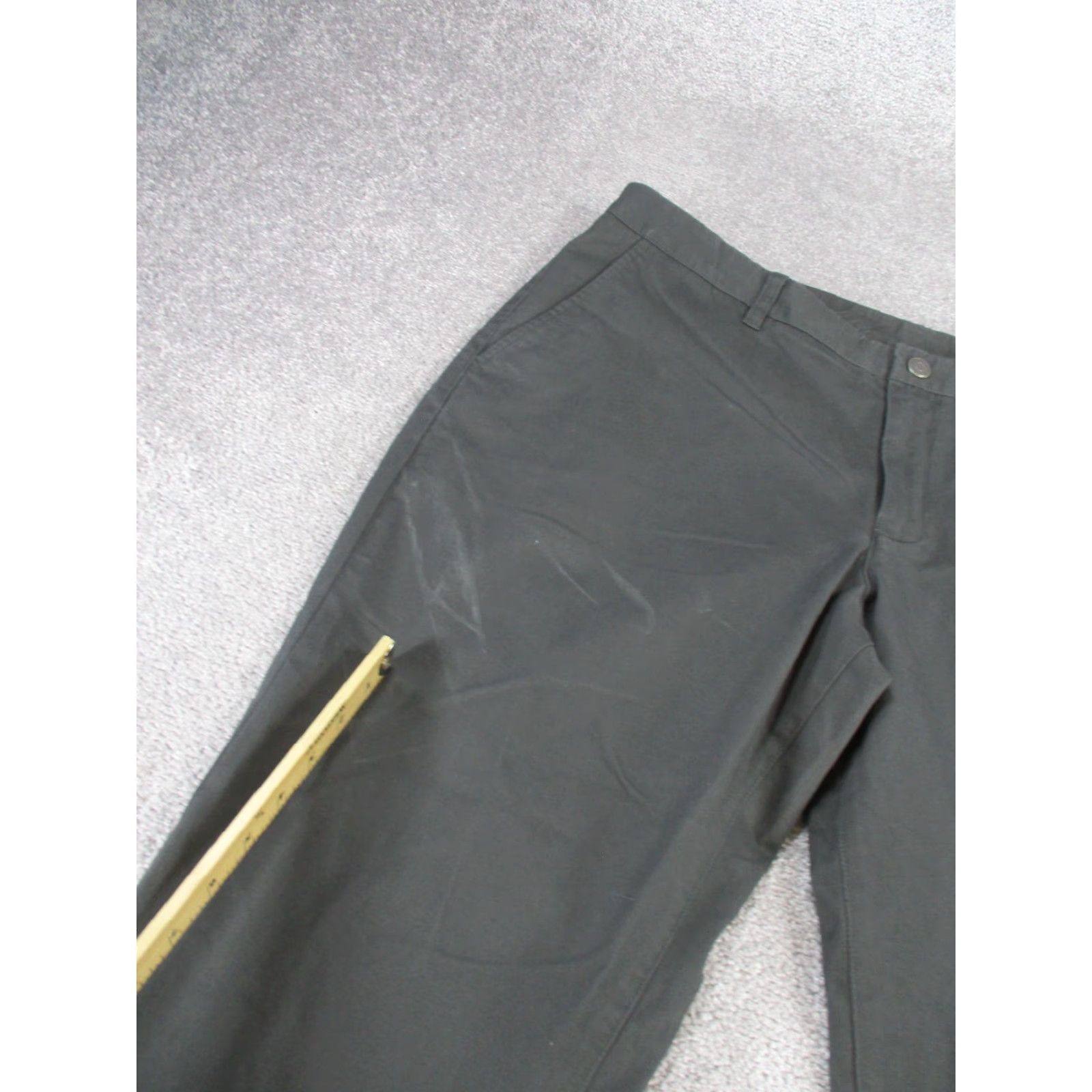 Bonobos Bonobos Athletic Chinos Pants Mens 40 Gray Cotton Twill Flat Front Zip 28 Inseam 40X28 Regular Size Broader City College Preppy Mens Size US 40 / EU 56 - 2 Thumbnail