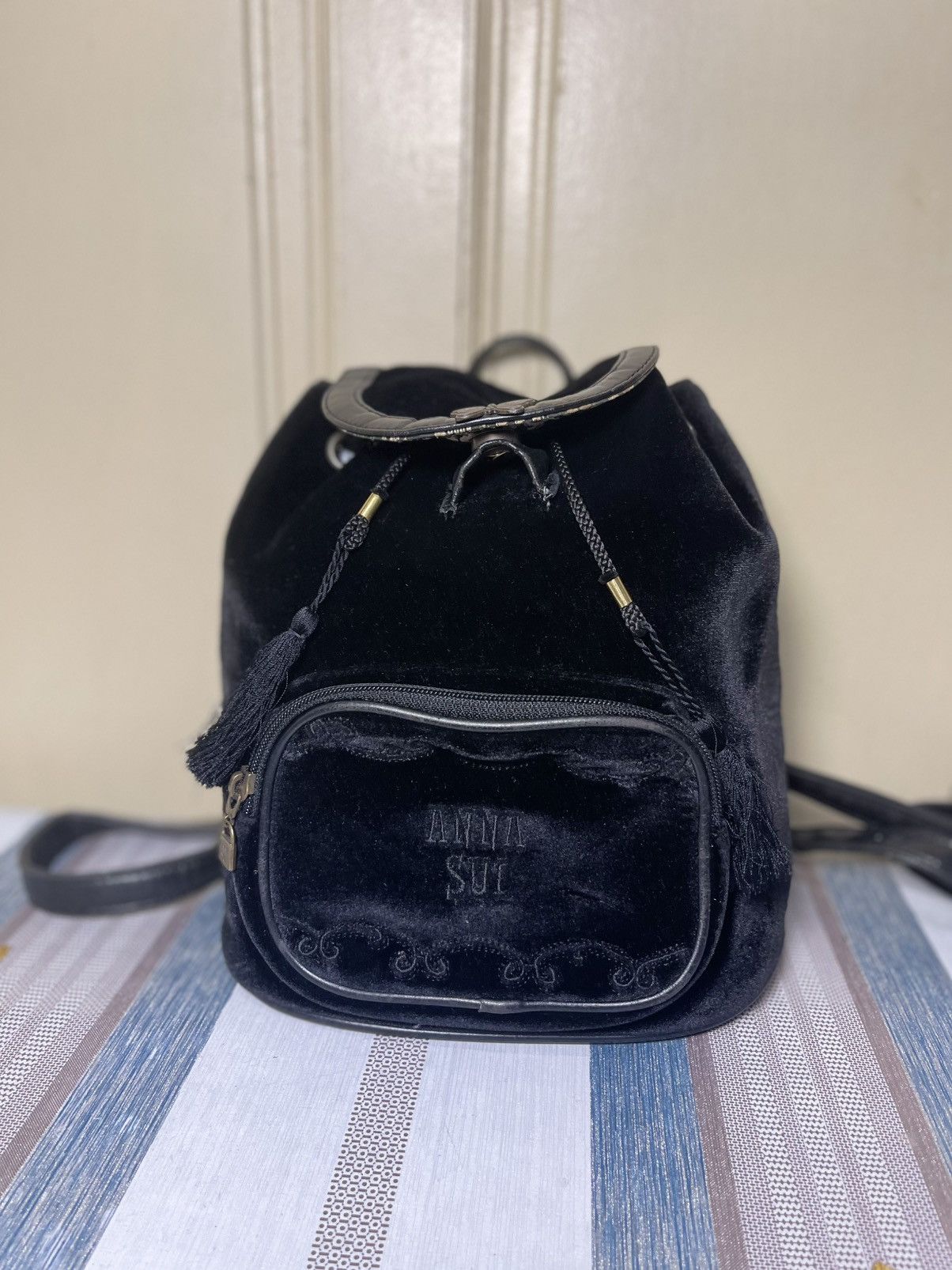 Anna Sui Vintage Anna Sui mini backpack Size ONE SIZE - 1 Thumbnail