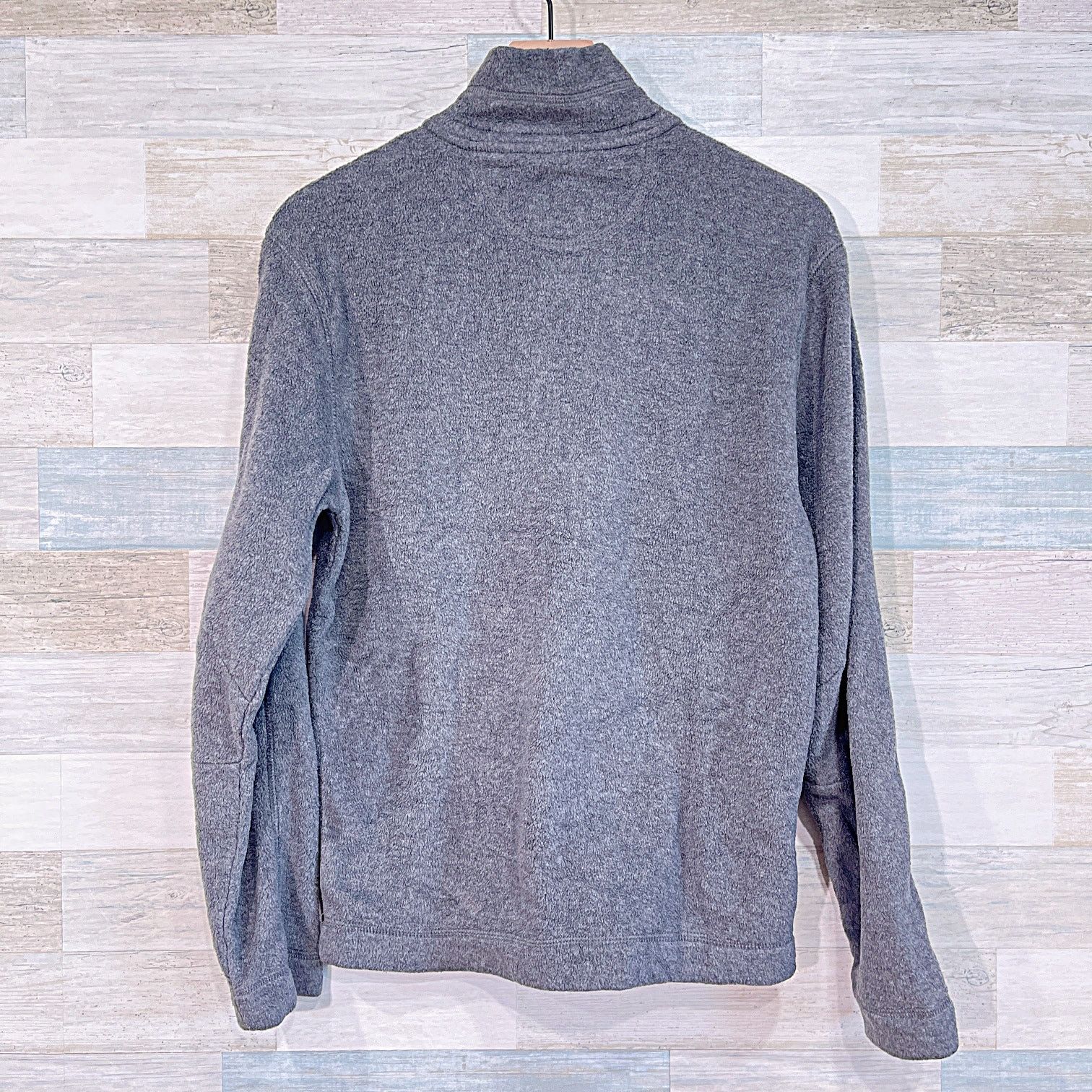American Eagle Outfitters American Eagle Fleece 1/4 Zip Sweatshirt Gray Mens Medium Size US M / EU 48-50 / 2 - 3 Thumbnail