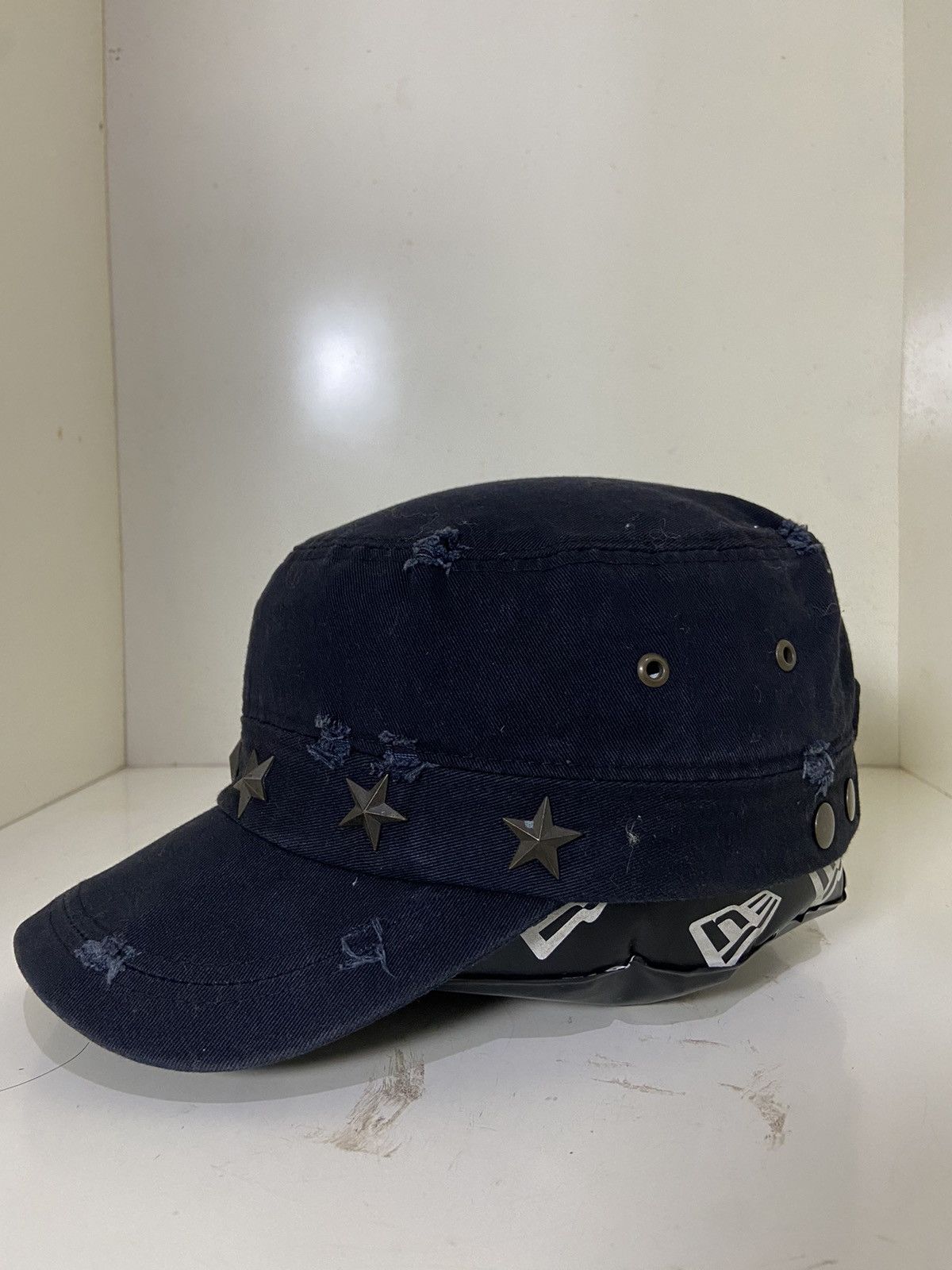 If Six Was Nine VTG cap&j patrol cap star studded Size ONE SIZE - 2 Thumbnail