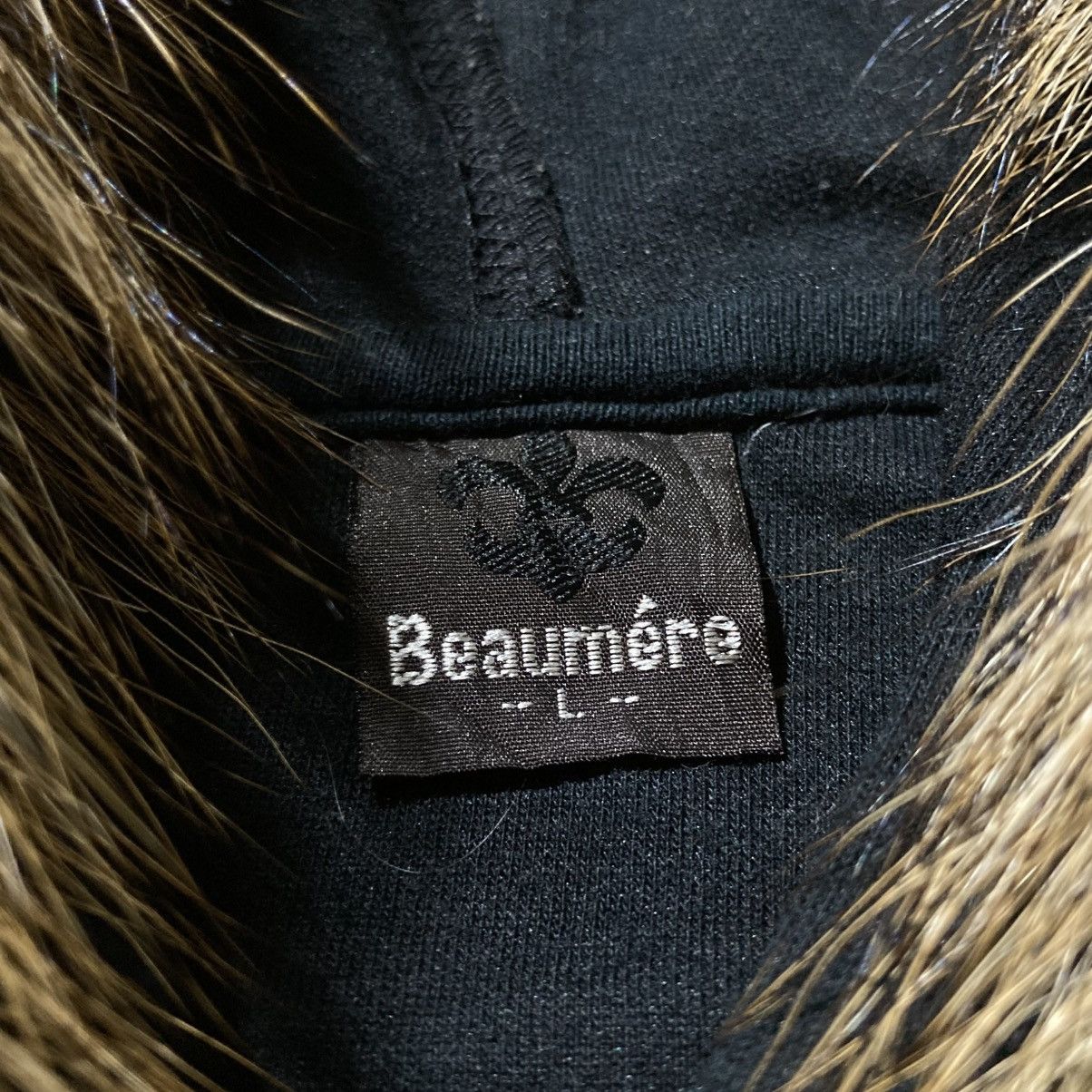 Japanese Brand 2000s Beaumere Dagger Poem Grunge Punk Style Fur Ziphoodie Size US L / EU 52-54 / 3 - 16 Thumbnail