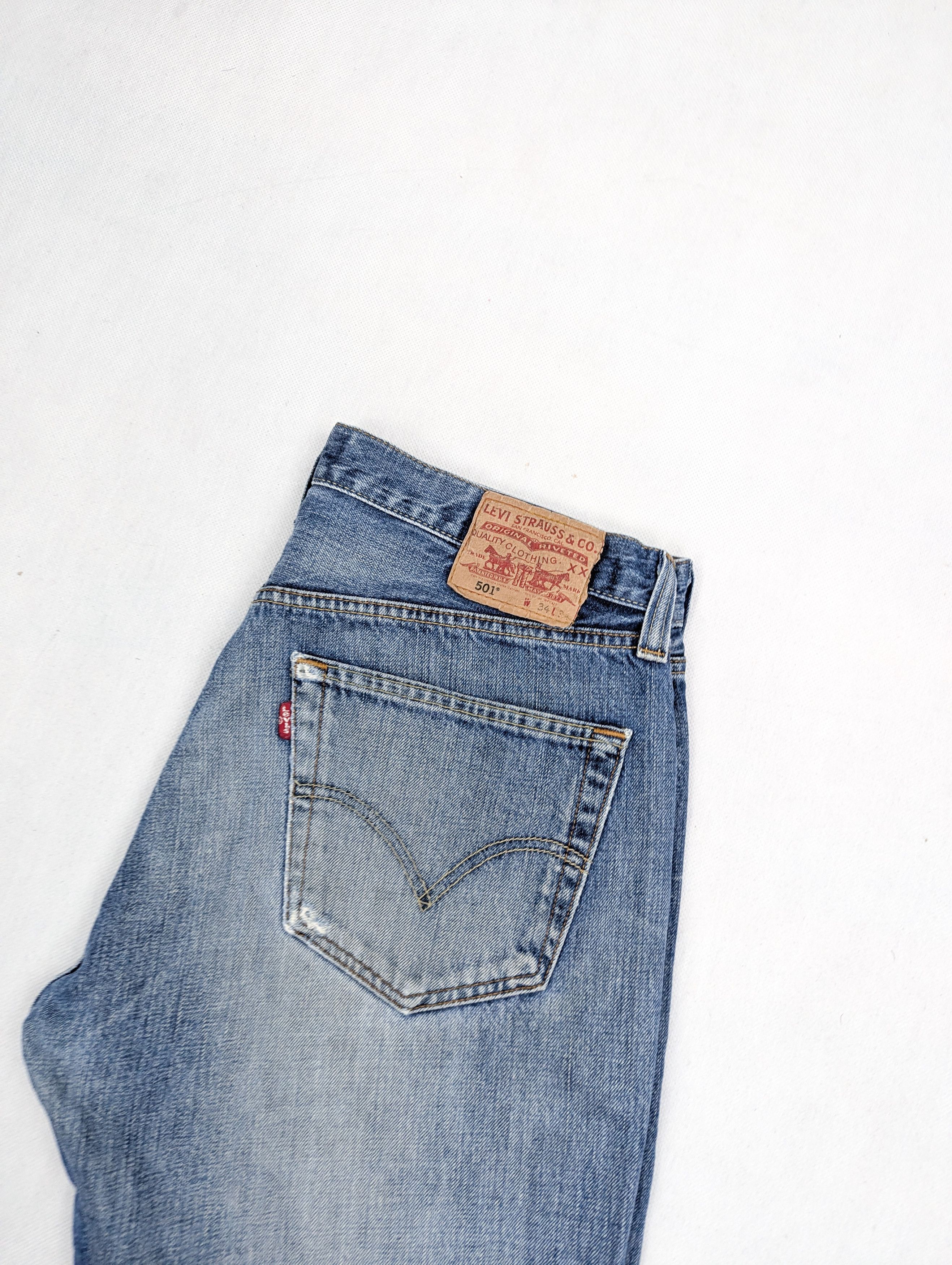 Levi's Levi's 501 patchwork denim jeans 34 Size US 34 / EU 50 - 5 Thumbnail