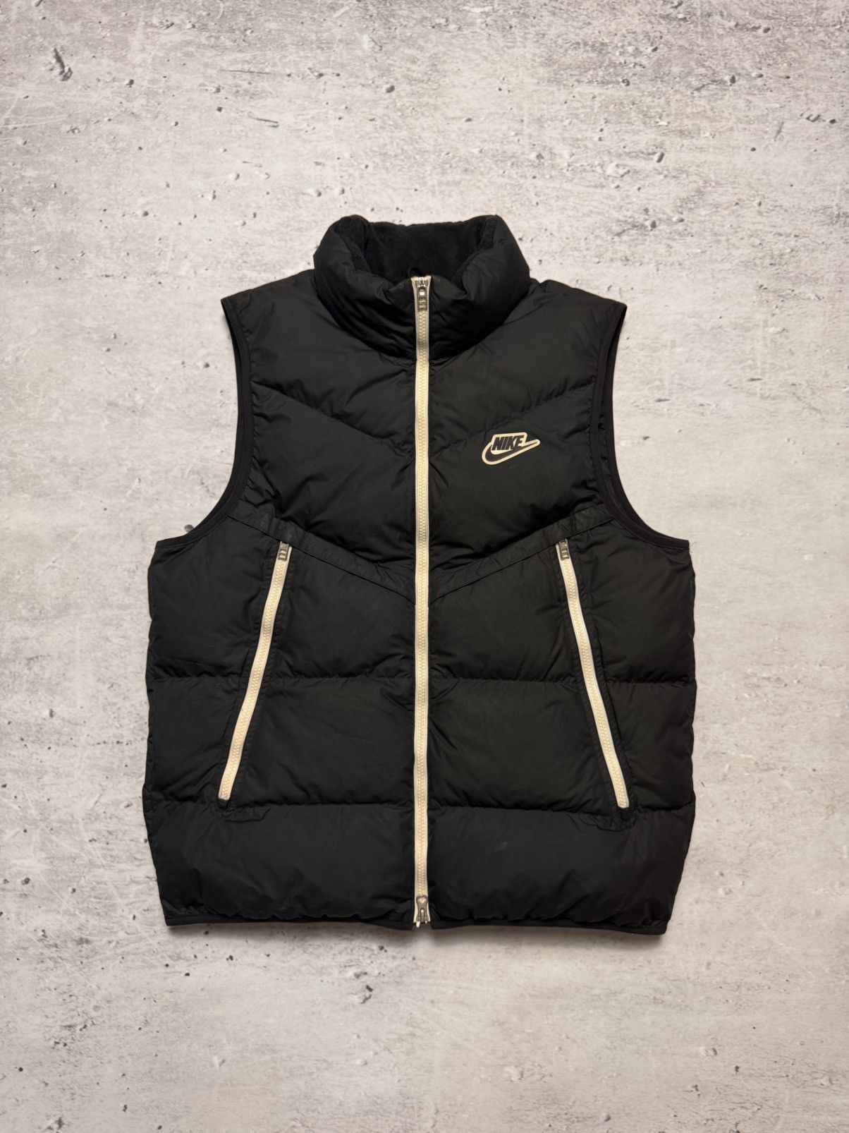 Nike × Nike ACG NIKE PUFFER DOWN BASIC LOGO WHITE OVERSIZE VEST Size US L / EU 52-54 / 3 - 1 Thumbnail