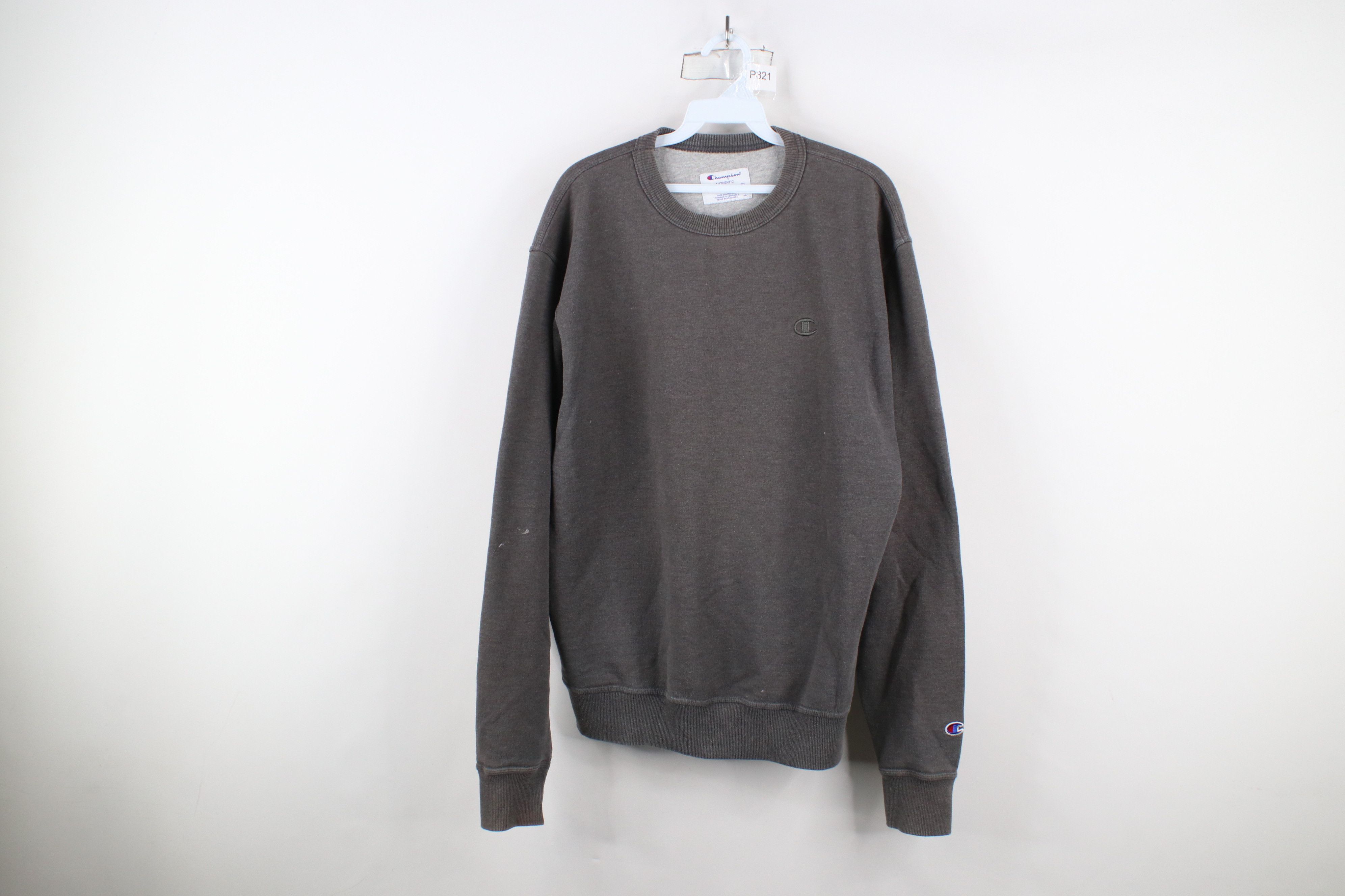 Champion × Vintage Vintage Champion Monochrome Crewneck Sweatshirt Gray Size US M / EU 48-50 / 2 - 1 Thumbnail