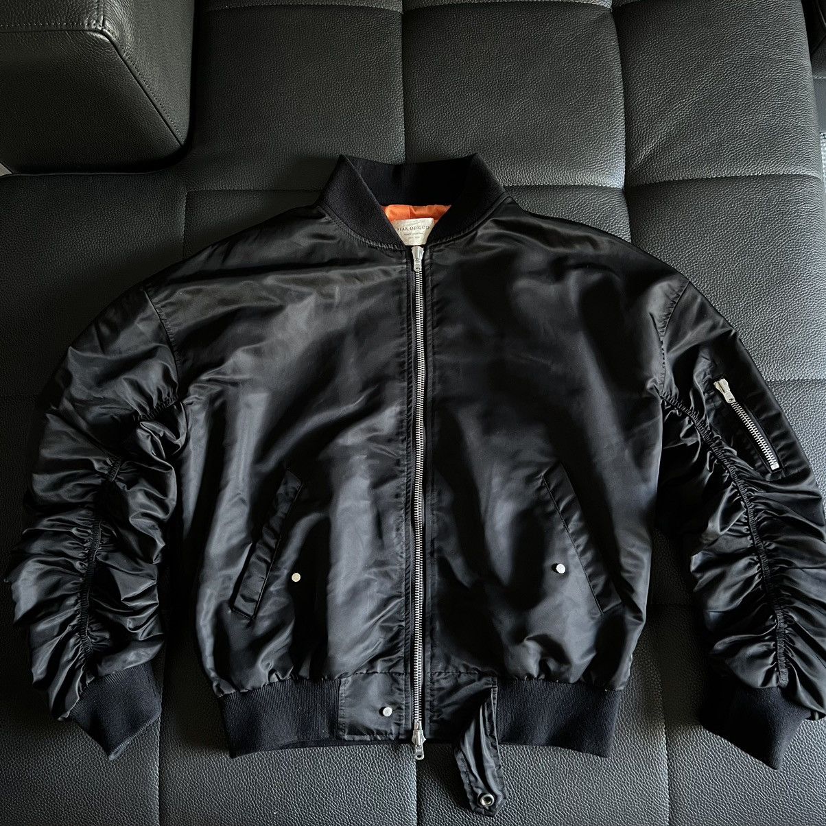 FEAR OF GOD MA-1 ジャケット ブラック　Mサイズ　4th FEAR OF GOD MA-1 ジャケット ブラックMサイズ4th