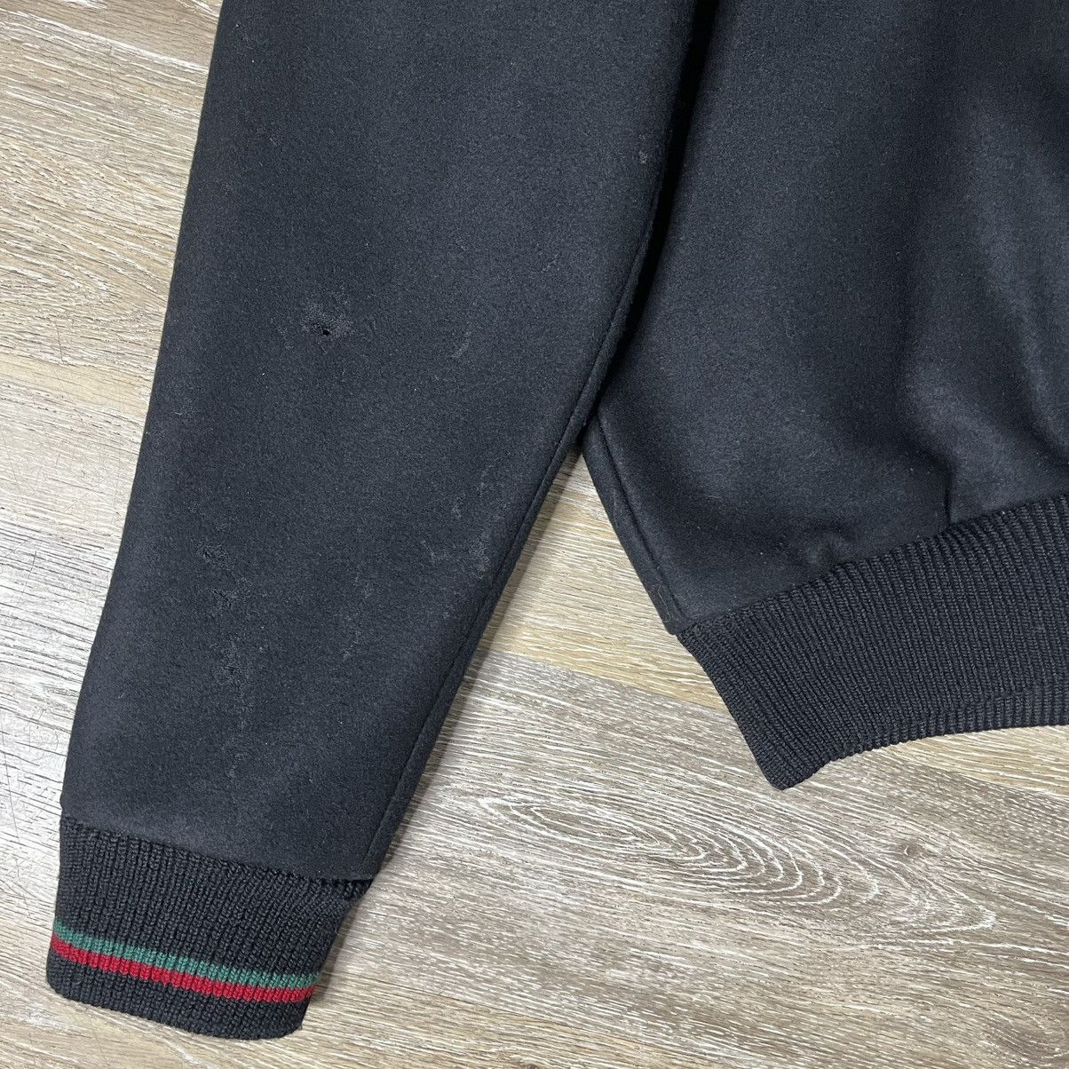 Gucci RARE 2013 gucci black wool bomber Size US XXL / EU 58 / 5 - 5 Thumbnail