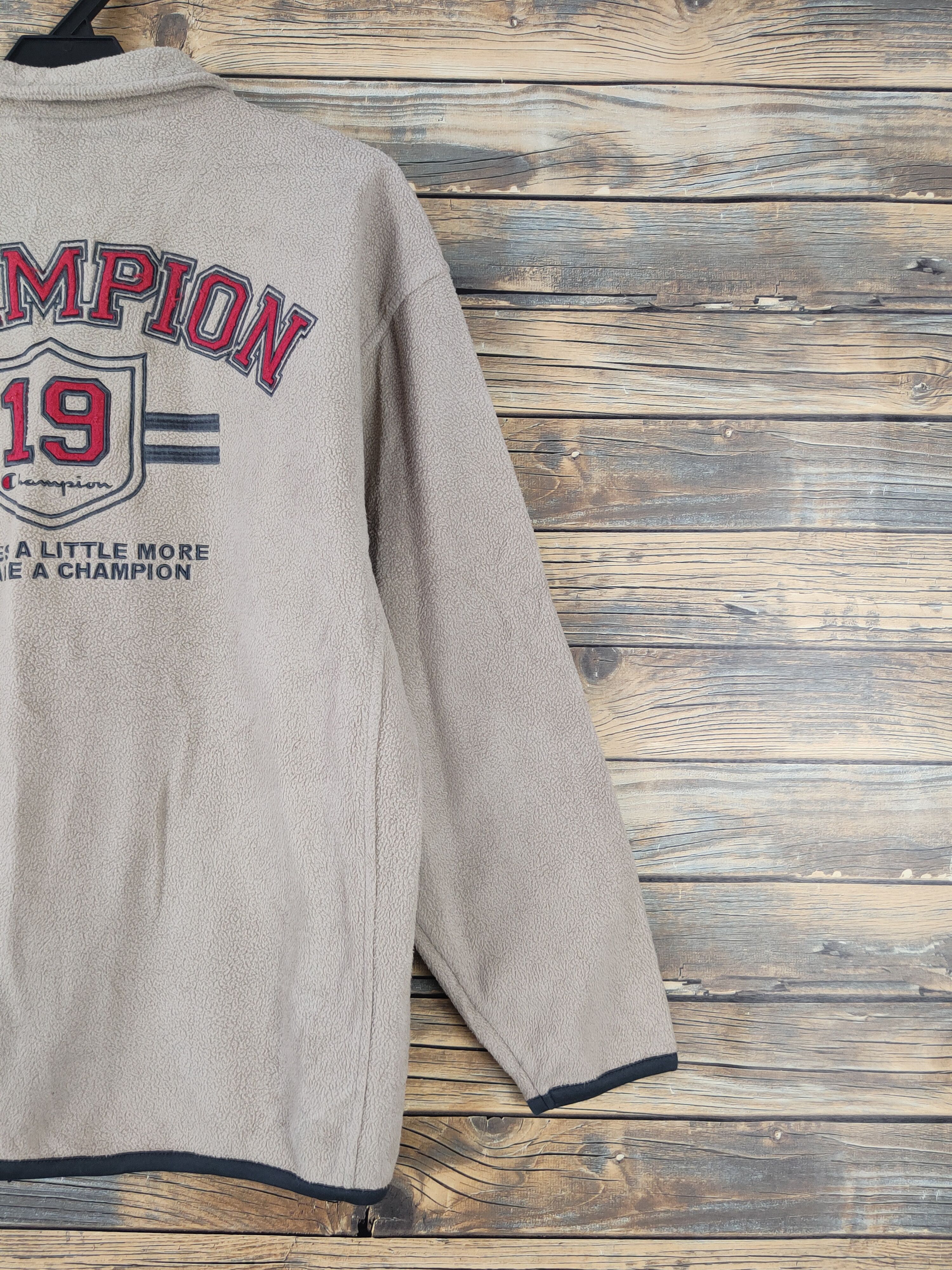 Champion × Vintage DL Champion Light Brown Wool Sweaters #553 Size US M / EU 48-50 / 2 - 12 Thumbnail