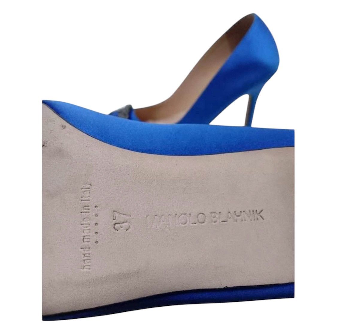 Manolo Blahnik MANOLO BLAHNIK HANGISI 90 Size US 7 / IT 37 - 7 Thumbnail