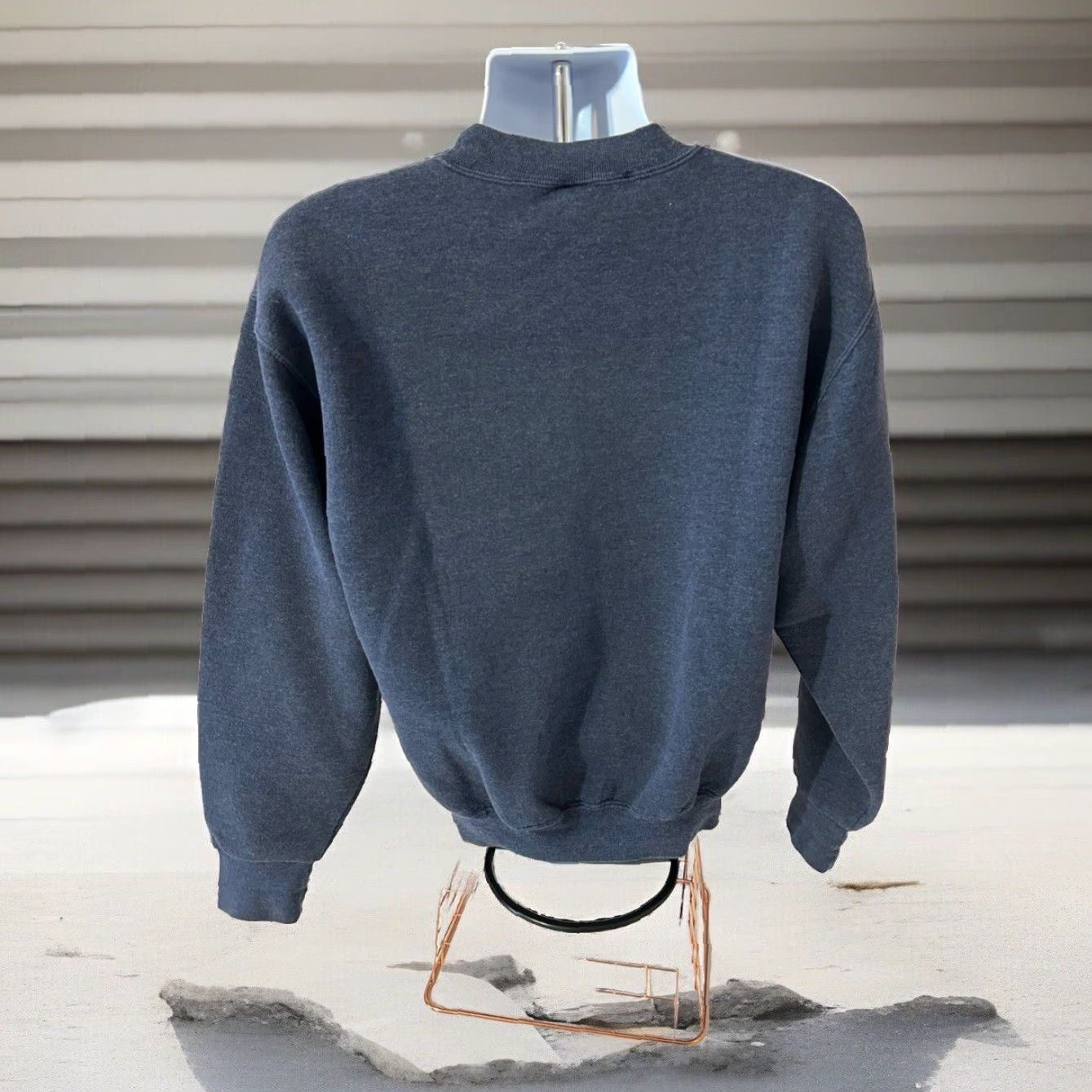 Russell Athletic VINTAGE Russell Athletic Sweatshirt Fleece Pullover Men M Dark Blue Y2K Logo Crew Neck Long Sleeve Size US M / EU 48-50 / 2 - 6 Thumbnail