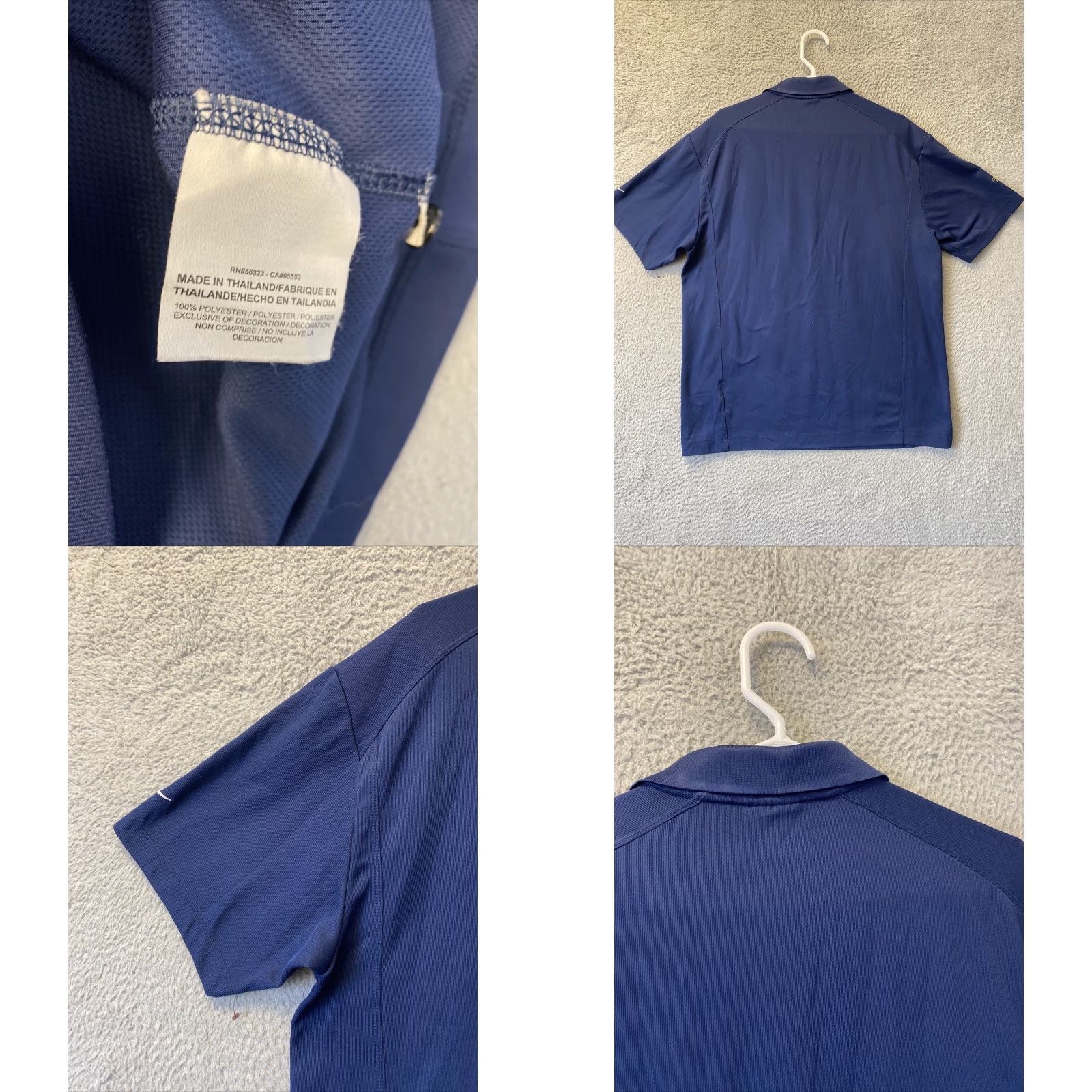 Nike Nike Golf Polo Shirt Mens L Navy Swoosh Drifit Casual Outdoor /40-72 Size US L / EU 52-54 / 3 - 8 Thumbnail