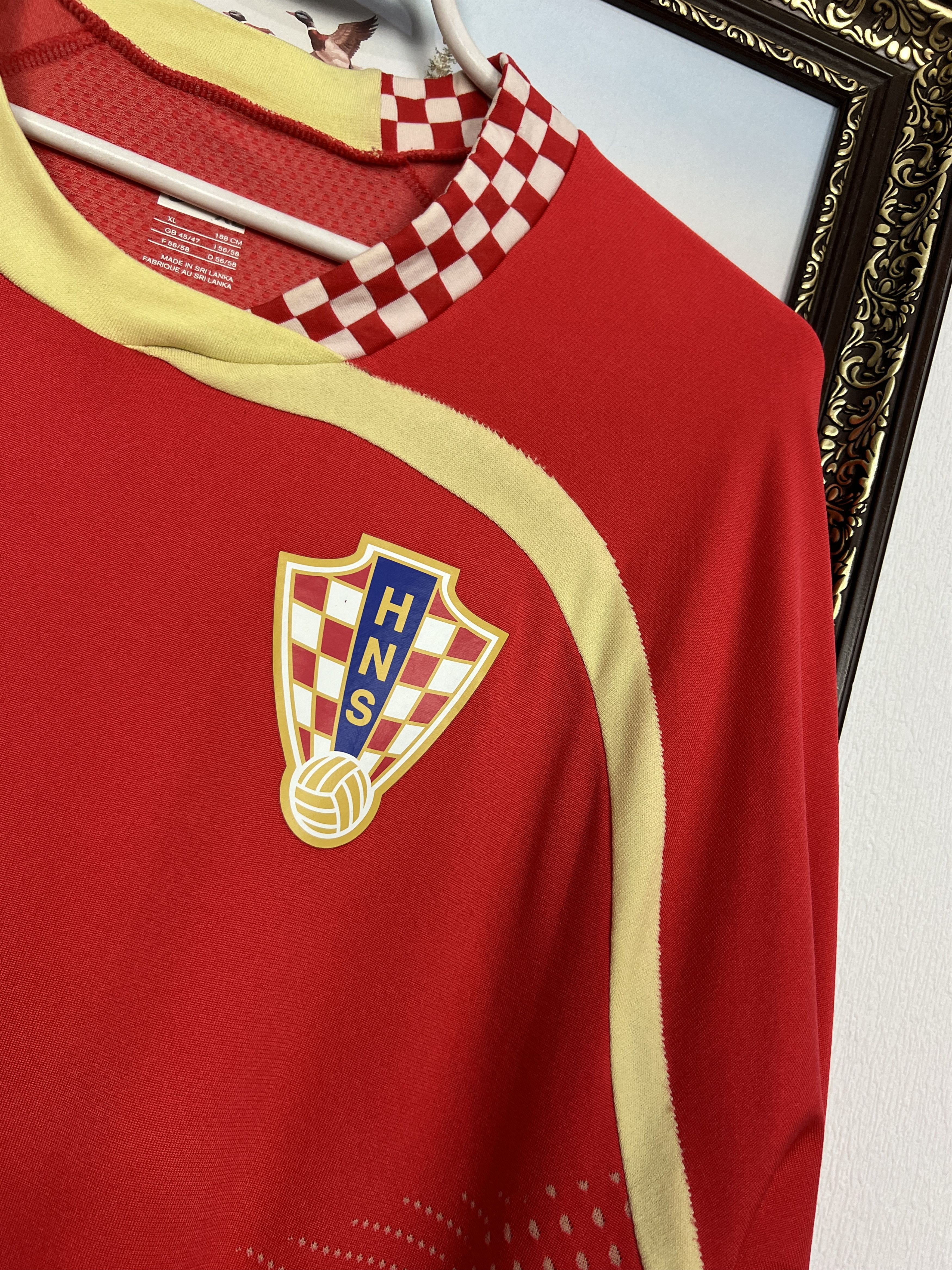 Nike Croatia Football Train Sweatshirt Long Sleeve Player Issue Size US XL / EU 56 / 4 - 4 Thumbnail