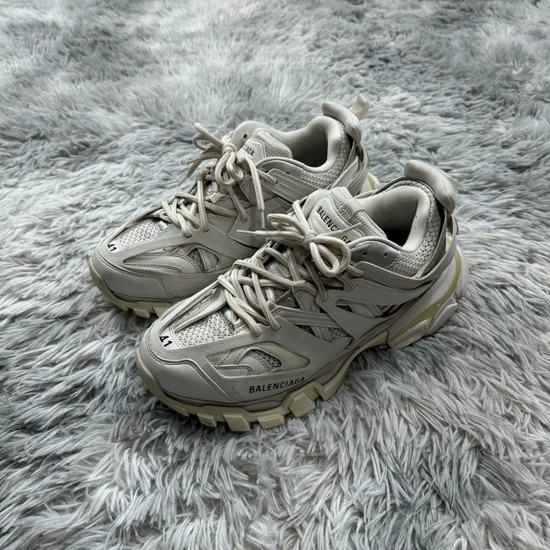 Balenciaga Balenciaga Track White Sneakers Daddy Shoes 2502-Nextarrow Size US 8 / EU 41 - 1 Thumbnail