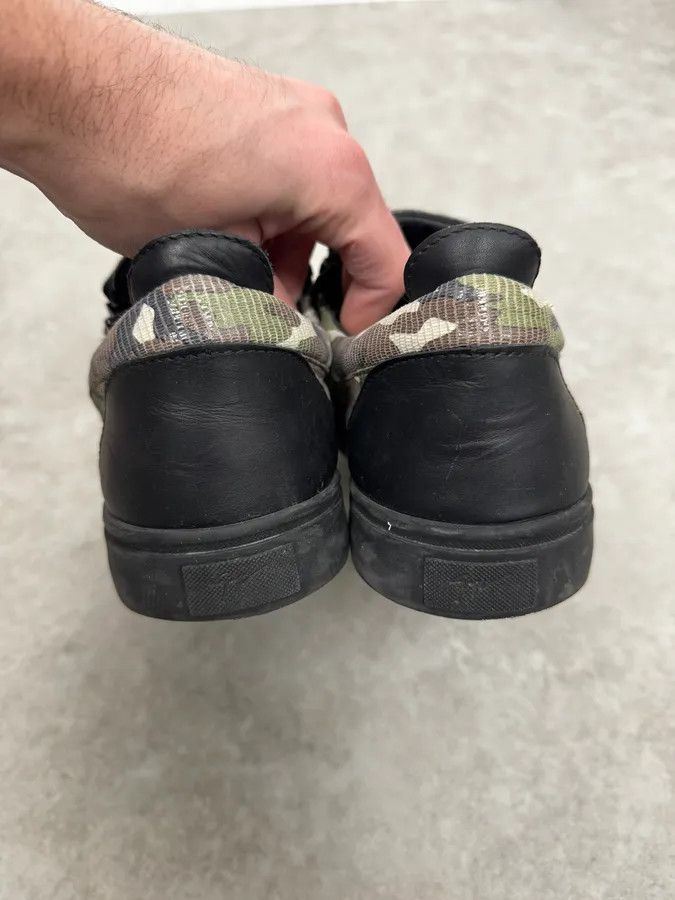 Giuseppe Zanotti Zanotti Camo Zips Black Sneakers Size US 9 / EU 42 - 5 Thumbnail