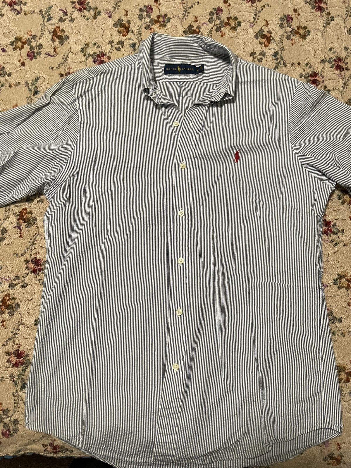 Polo Ralph Lauren Ralph Lauren polo seersucker size M Size US M / EU 48-50 / 2 - 1 Thumbnail