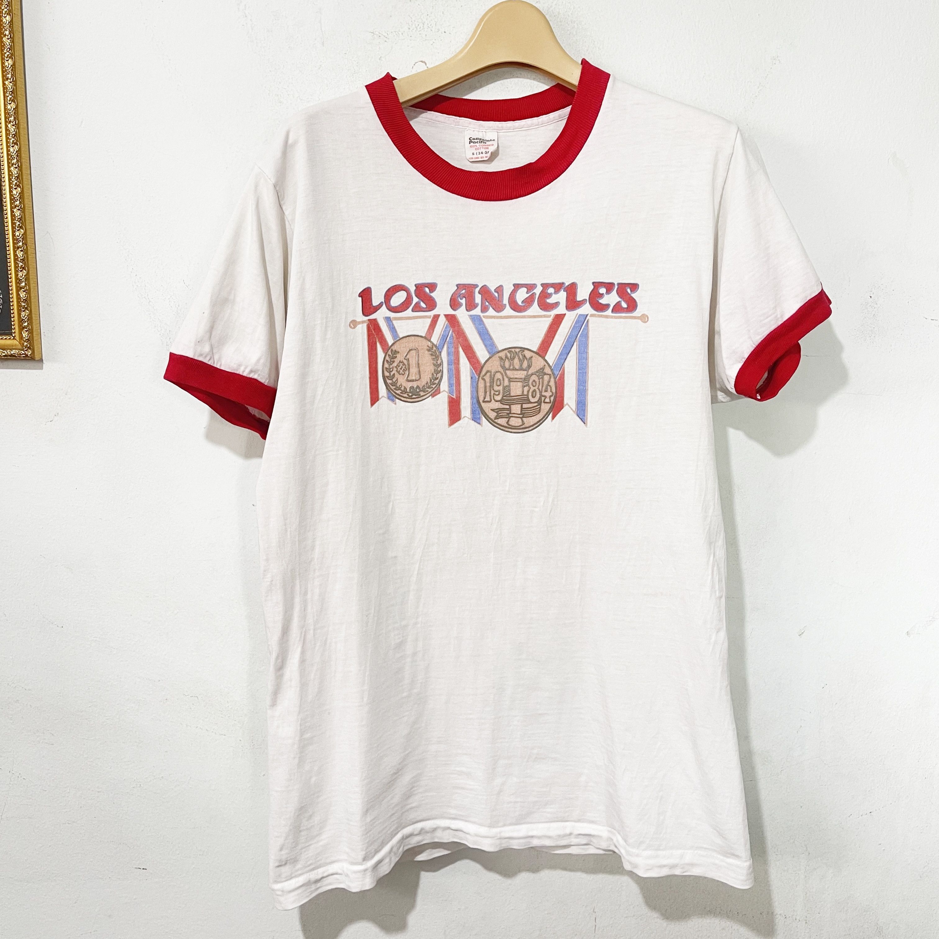 Vintage 1984 Los Angeles Ringer T-Shirt