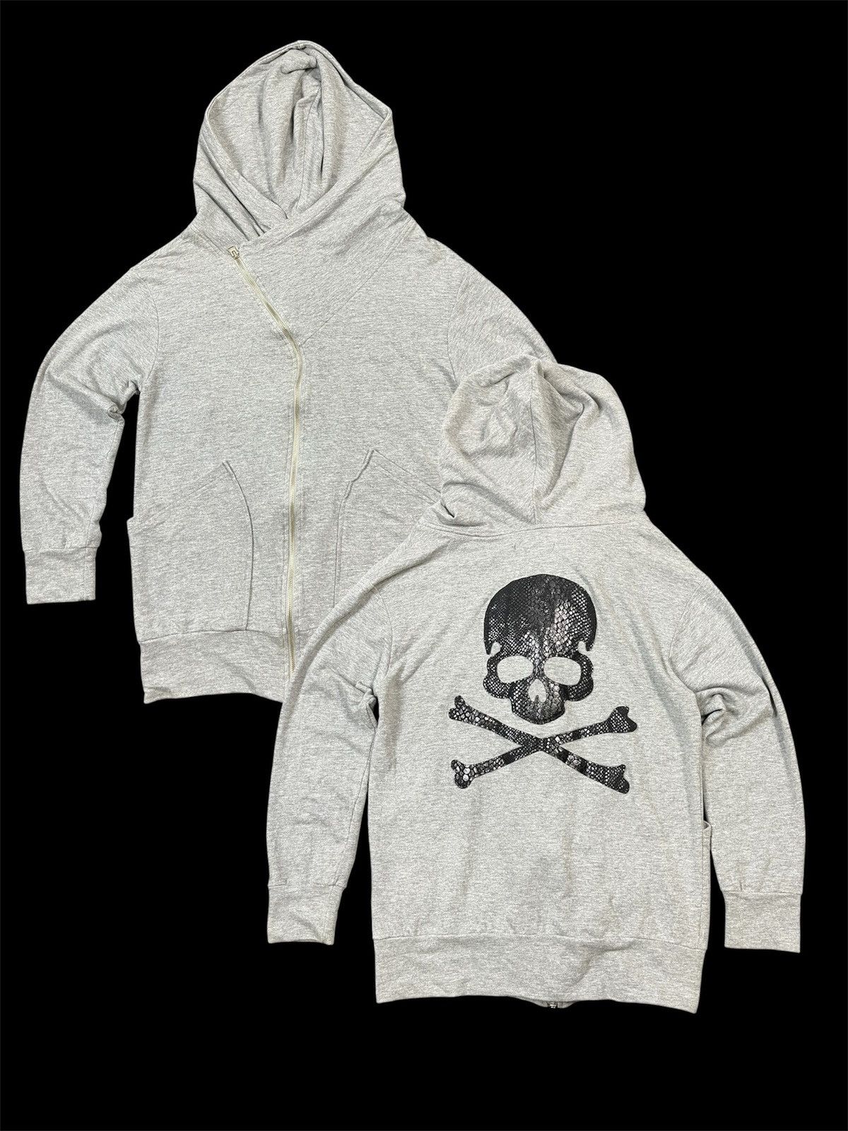 Pre-owned Hysteric Glamour X Le Grande Bleu L G B Japanese Sensual Pma Skulls Gothic In Grey