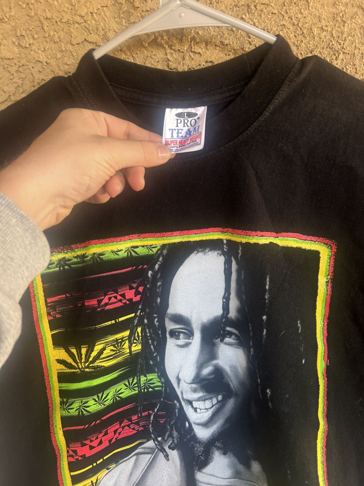 Bob Marley Vintage Bob Marley Rap Tee Size L Size US L / EU 52-54 / 3 - 2 Thumbnail