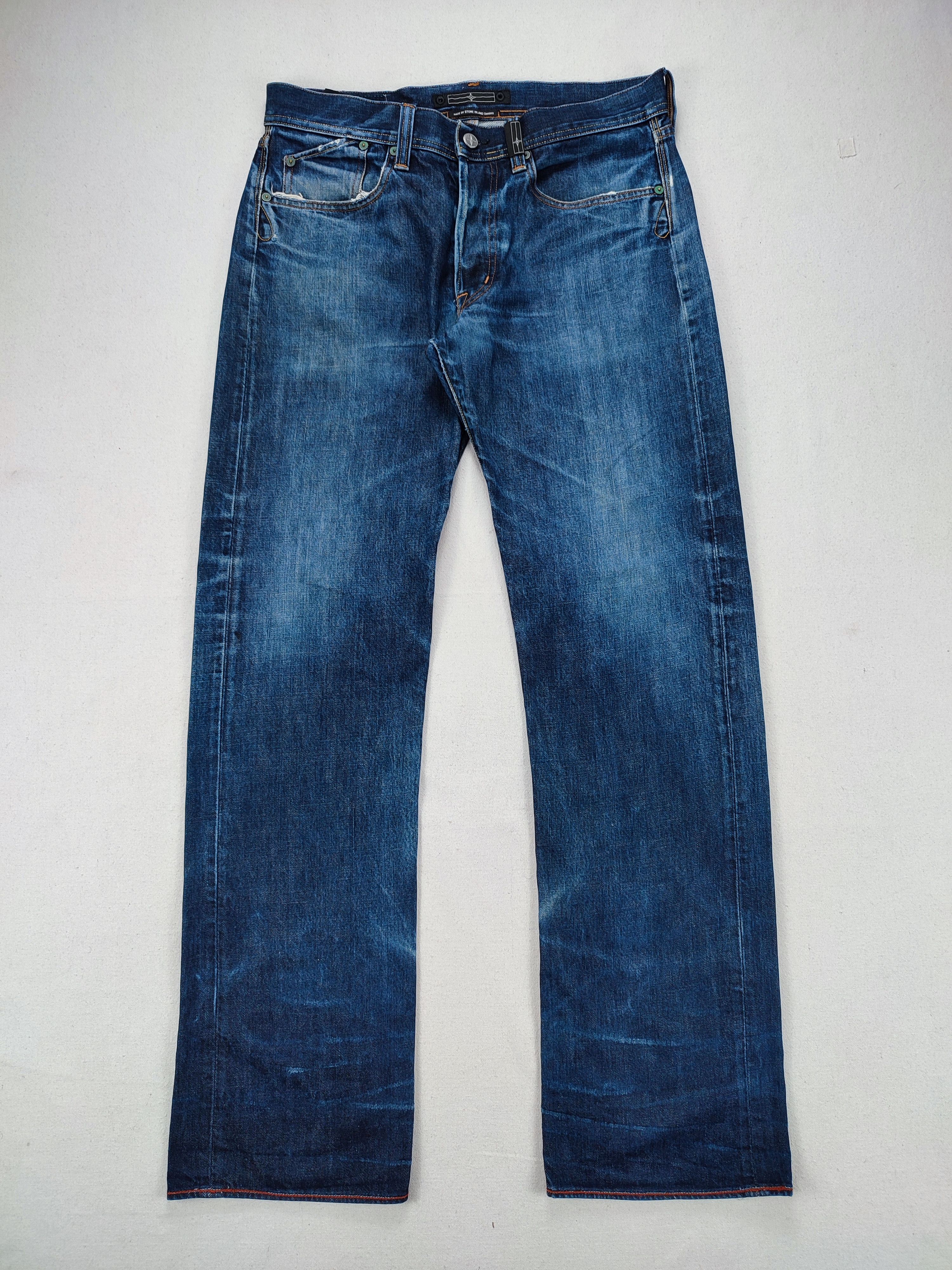Stone Island Authentic Stone Island Reworked Jeans Size US 32 / EU 48 - 1 Thumbnail
