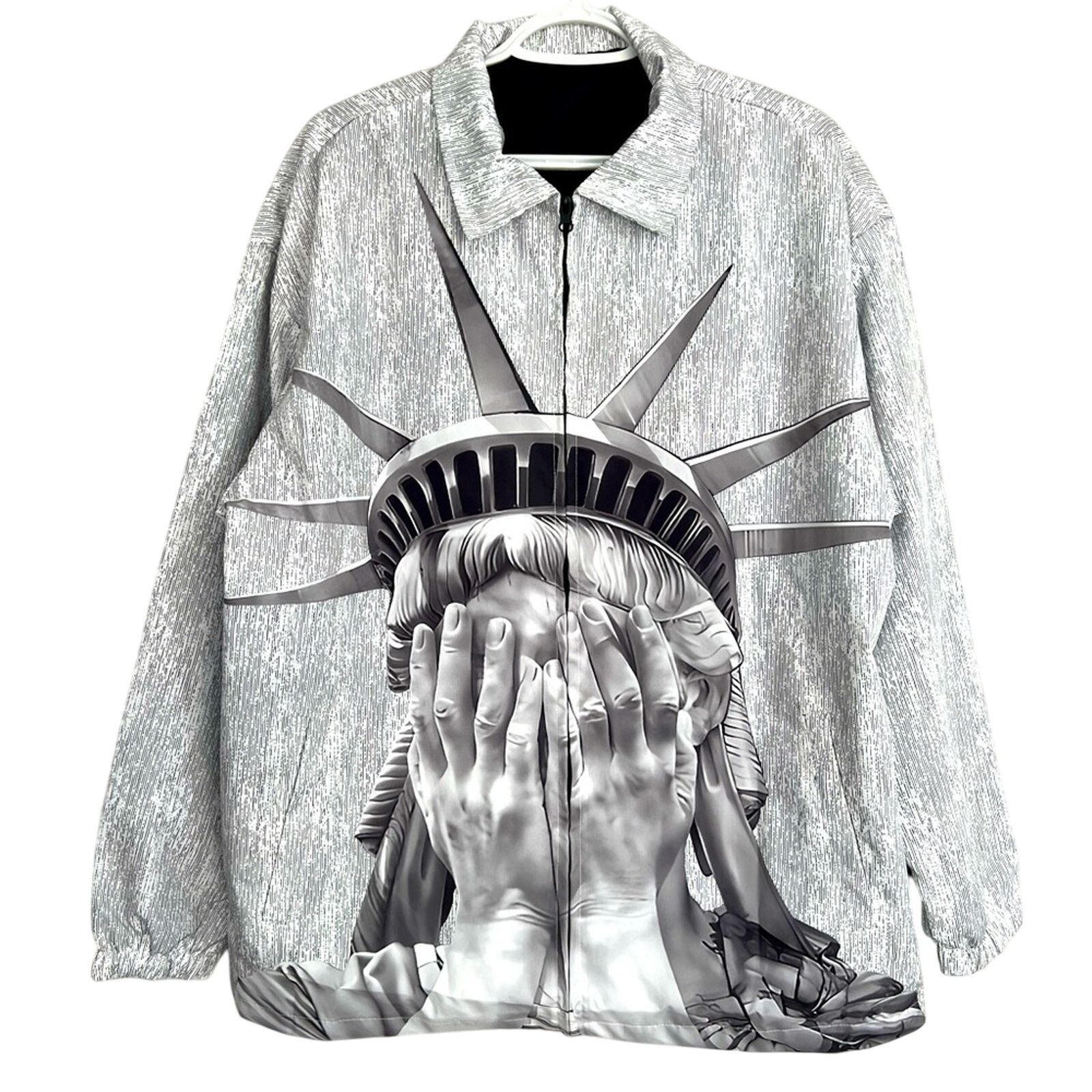 Other NEW Statue of No Liberty Windbreaker Jacket XXL STREETWEAR Size US XXL / EU 58 / 5 - 3 Thumbnail