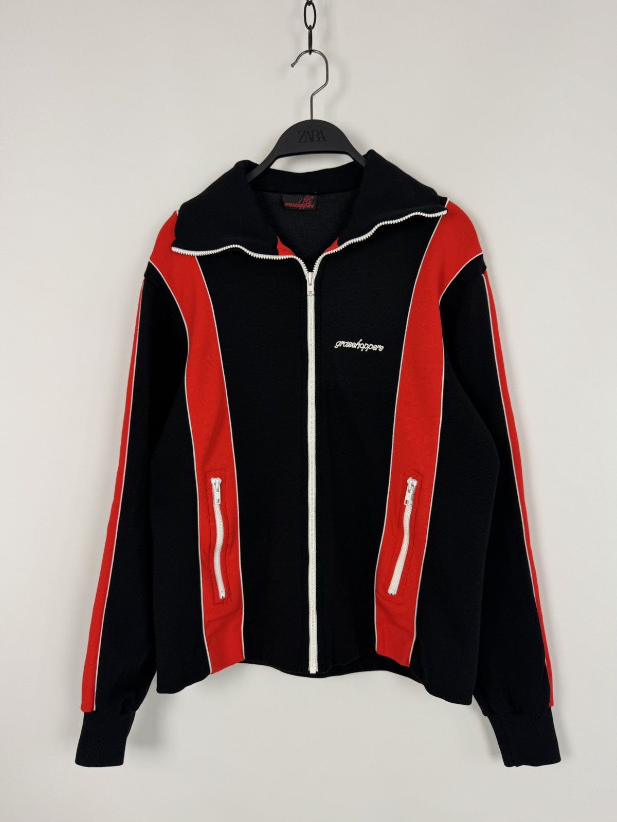 Vintage 1970’s Vintage Grasshoppers Track Jacket Size US M / EU 48-50 / 2 - 1 Thumbnail