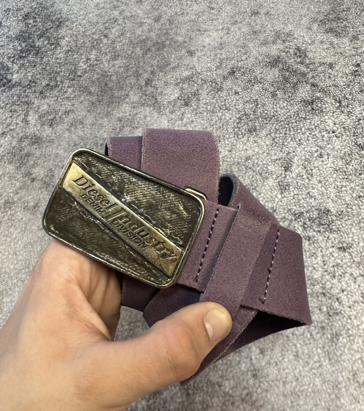 Diesel × Vintage Y2K Vintage Diesel Logo Belts Leather Streetwear Style USA Size ONE SIZE - 1 Thumbnail