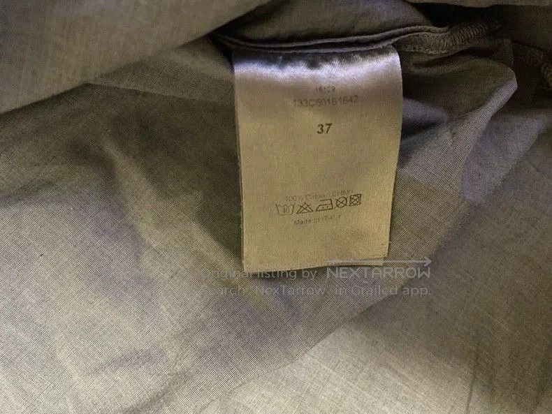 Dior Dior Men's Long Sleeve Button Up Shirt. Size US M / EU 48-50 / 2 - 7 Thumbnail