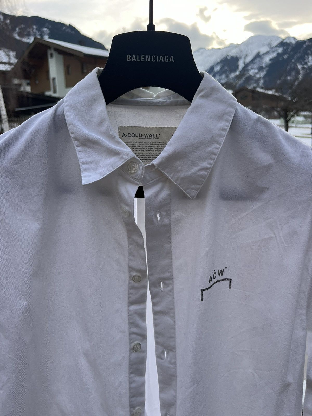 A-COLD-WALL* A cold wall white shirt Size US L / EU 52-54 / 3 - 2 Thumbnail