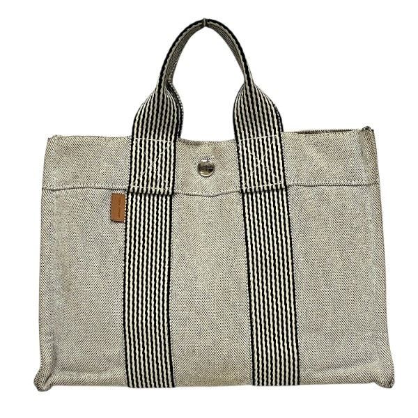 Hermes Hermes Hermes New Fouree Tout PM Canvas Tote Bag Textile Tote Bag DUTY FREE for USA Size ONE SIZE - 1 Thumbnail