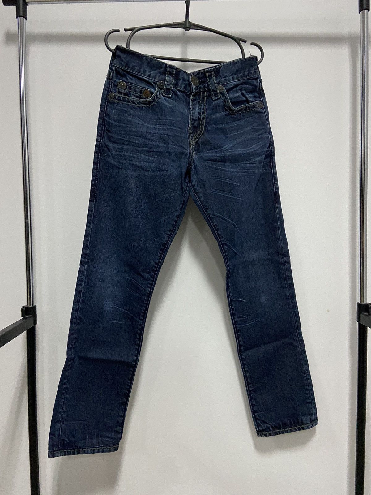 True Religion × Vintage True Religion jeans Pants Selvedge Vintage Y2K Size US 30 / EU 46 - 3 Thumbnail