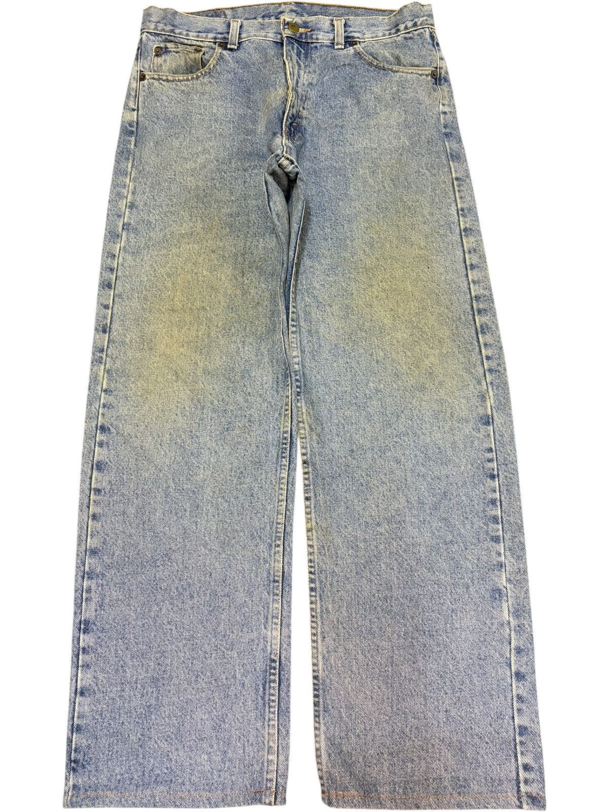 Edwin Vintage Japanese Brand Mud Wash Loose Jeans Size US 34 / EU 50 - 1 Thumbnail