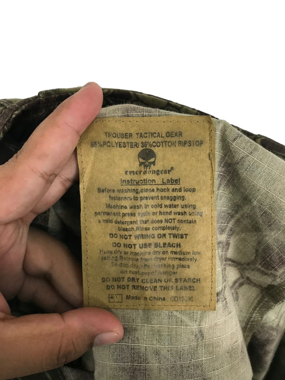 Japanese Brand 💥 EMERSON GEAR TACTICAL CAMOUFLAGE TROUSER Size US 32 / EU 48 - 10 Thumbnail