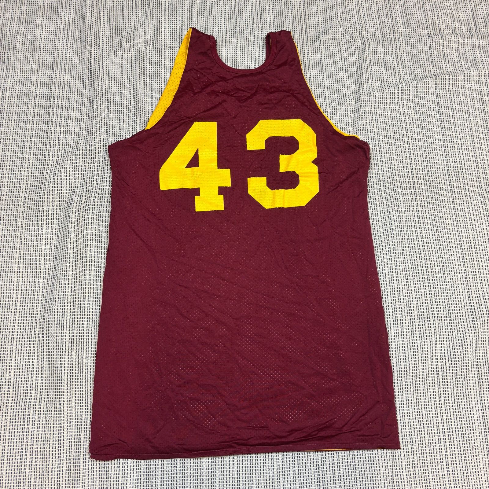 Champion × Vintage Vintage 70s Champion USC Basketball #43 Reversible Jersey XL Size US XL / EU 56 / 4 - 2 Thumbnail