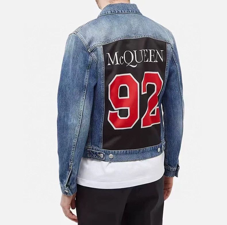 Alexander McQueen Alexander Mcqueen SS23 Washed Single-breasted Denim Jacket Size US S / EU 44-46 / 1 - 6 Thumbnail