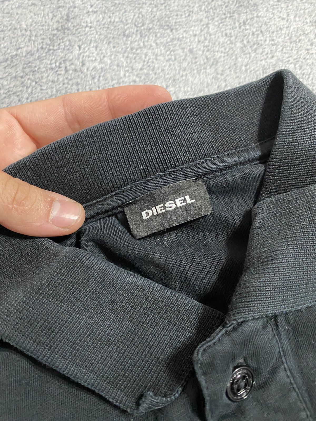 Diesel Distressed Diesel vintage T shirt rugby polo Y2k Size US M / EU 48-50 / 2 - 8 Thumbnail