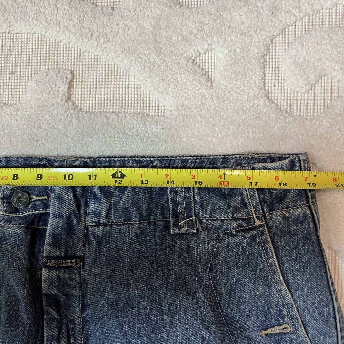 Marithe + Francois Girbaud Vintage Y2K Marithe Francois Girbaud Shuttle Tape Shorts Size US 38 / EU 54 - 13 Thumbnail