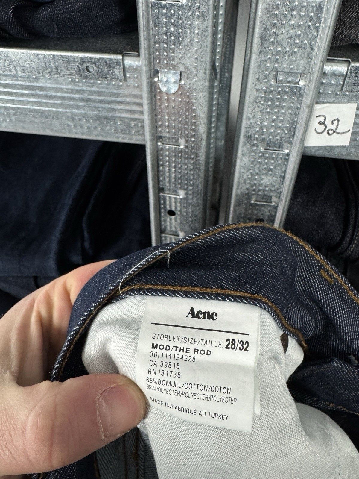 Acne Studios ACNE Mod The Rod Denim Jeans W28 L32 Size US 28 / EU 44 - 7 Thumbnail
