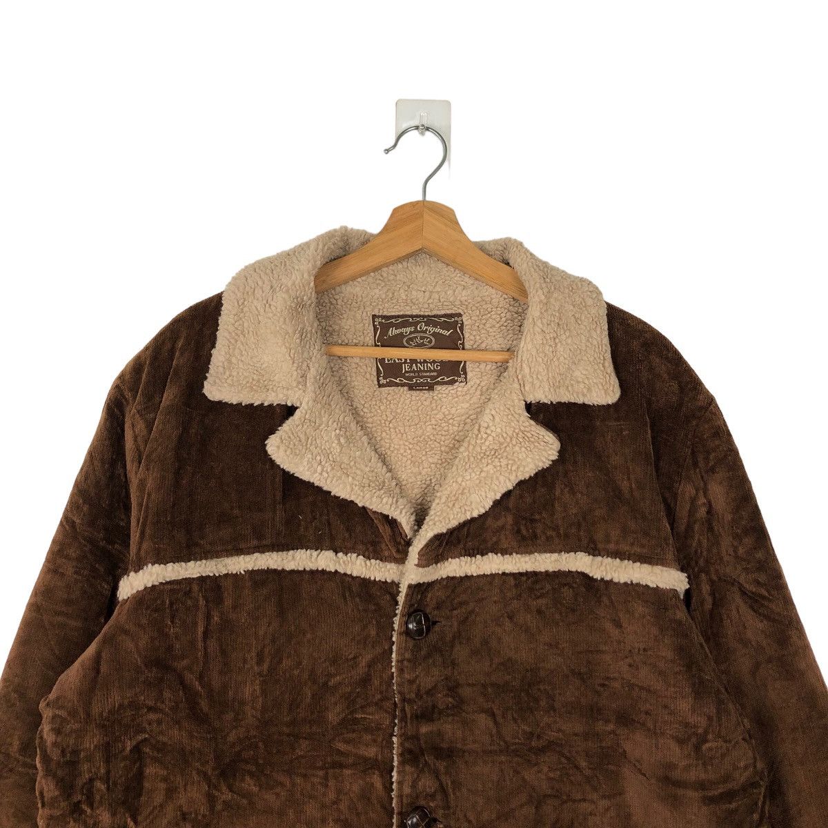 Japanese Brand 🔥90’s RARE EAST WOODS JEANING VELVET JACKET MINK FUR LINING Size US L / EU 52-54 / 3 - 2 Thumbnail