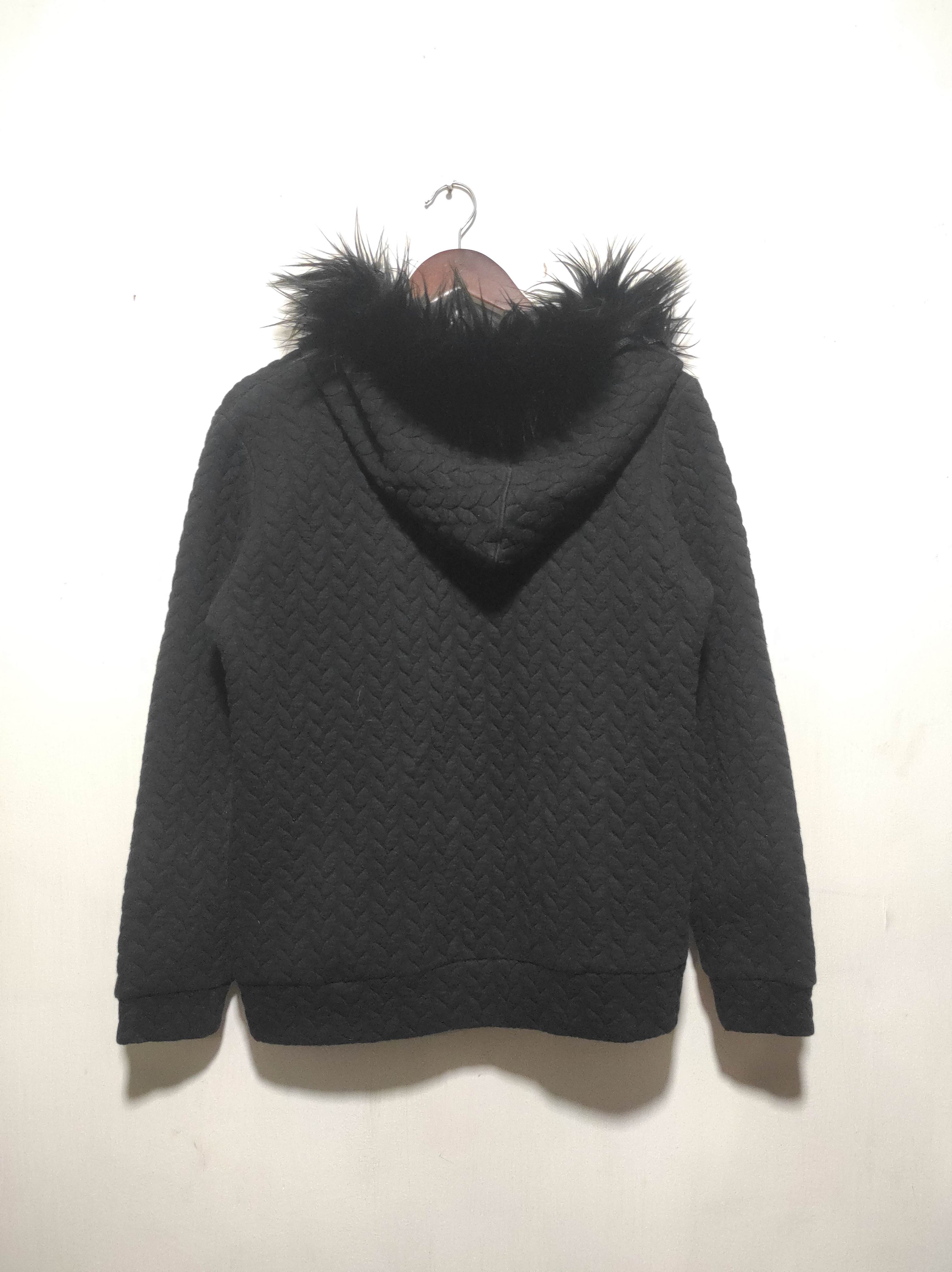 Hysteric Glamour Black Zipper Fur Hoodie IfSixWasNine LGB style Size US M / EU 48-50 / 2 - 9 Thumbnail