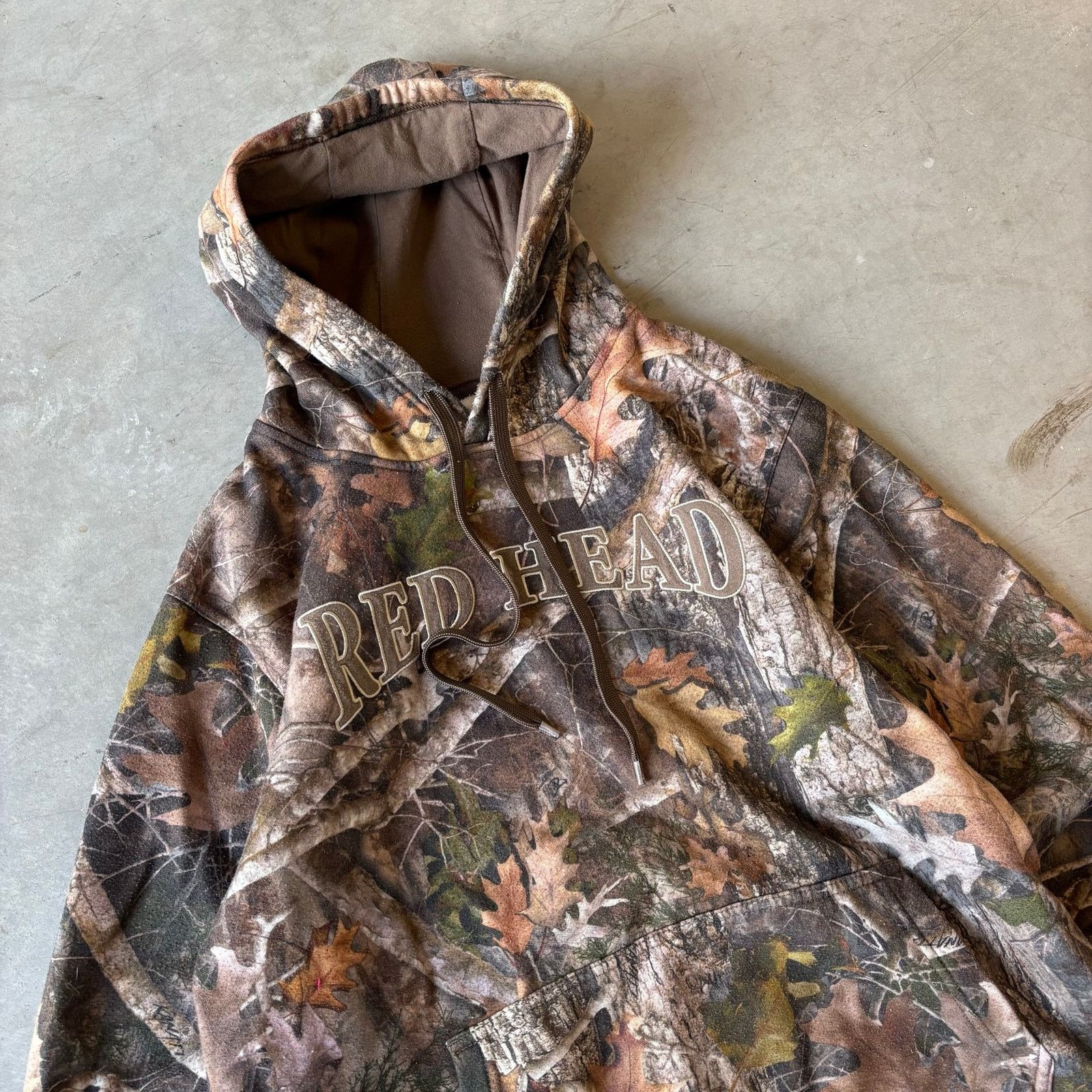 Redhead y2k vintage red head camo hoodie Size US M / EU 48-50 / 2 - 2 Thumbnail