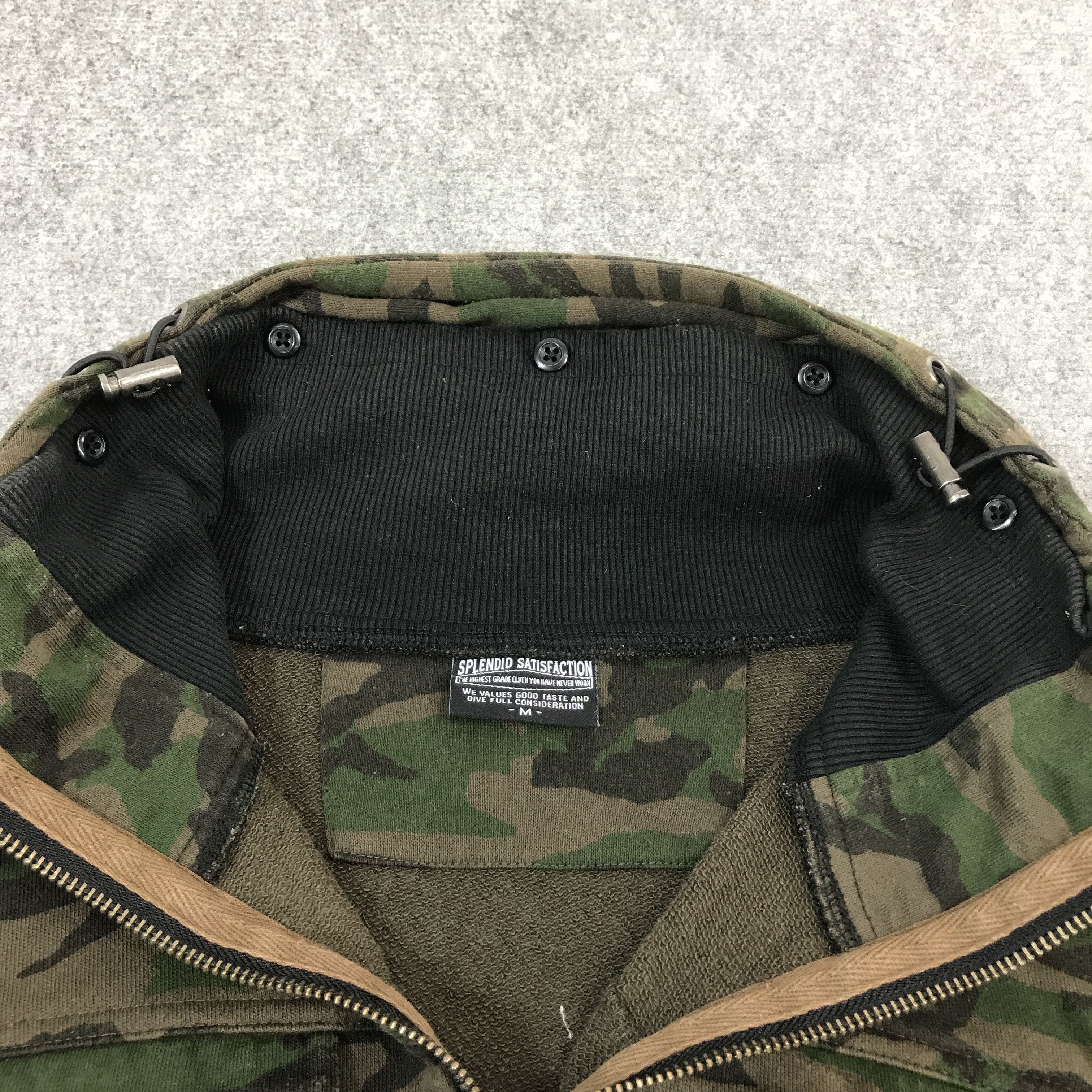 Japanese Brand SPLENDID SATISFACTION BONO DESIGN CAMO JACKET Size US M / EU 48-50 / 2 - 7 Thumbnail