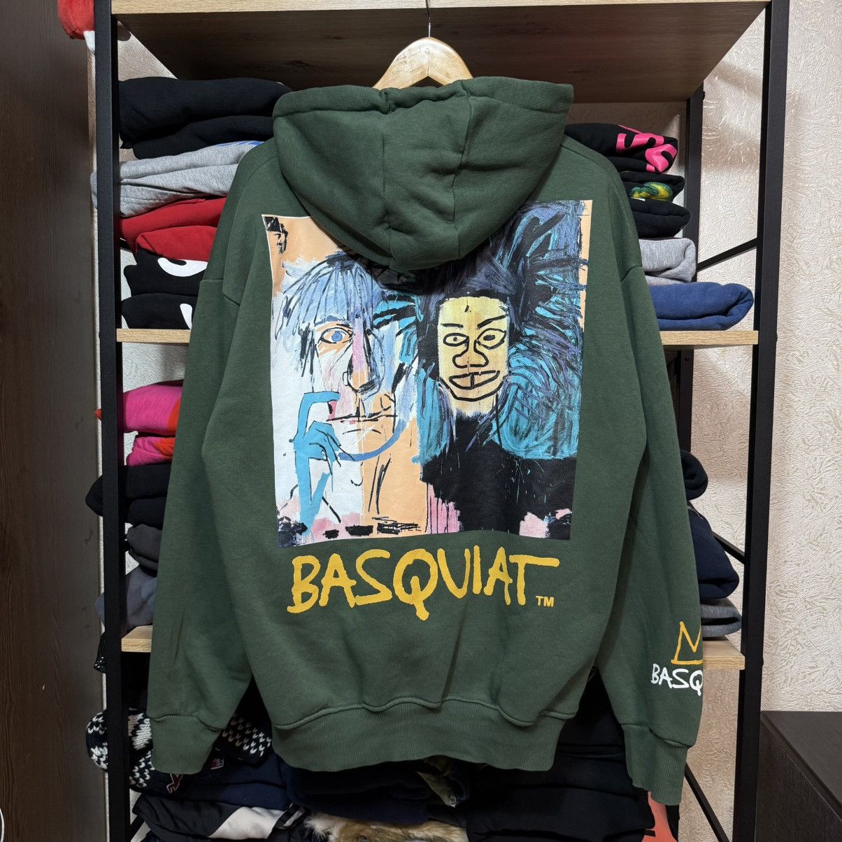 Jean-Michel Basquiat 📌 Crazy Jean Basquiat x Primark Limited Edition Hoodie Size US L / EU 52-54 / 3 - 1 Thumbnail