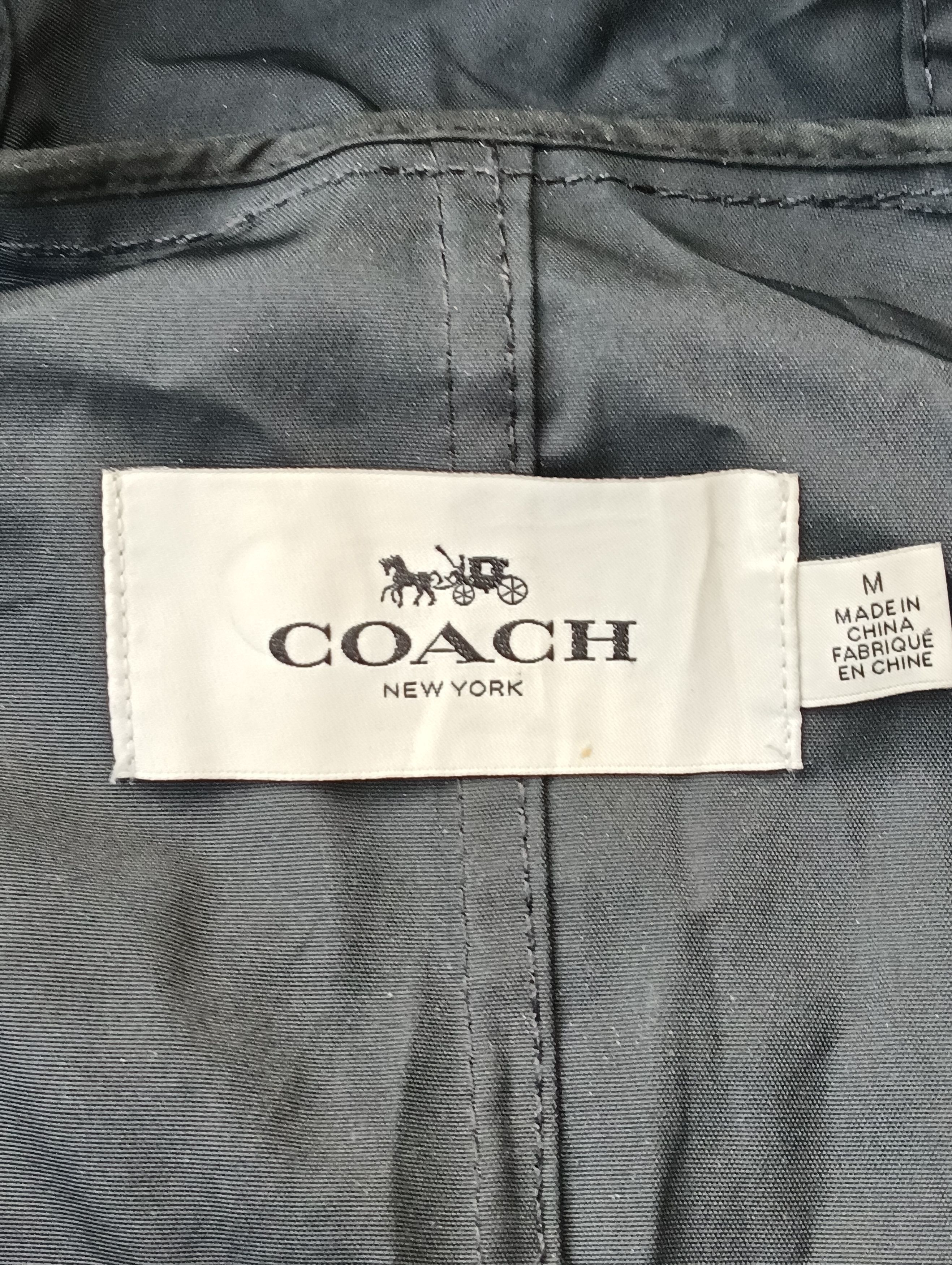 Coach 𝗖𝗢𝗔𝗖𝗛 Black Down Parka Coat – Cold Weather Essential Size US M / EU 48-50 / 2 - 11 Thumbnail