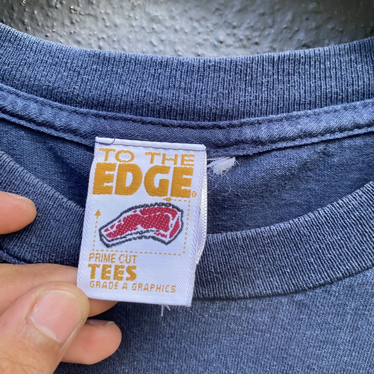 Hook-Ups Thrashed Faded 90s To The Edge Skateboard ERD GRUNGE Tee Size US L / EU 52-54 / 3 - 6 Thumbnail