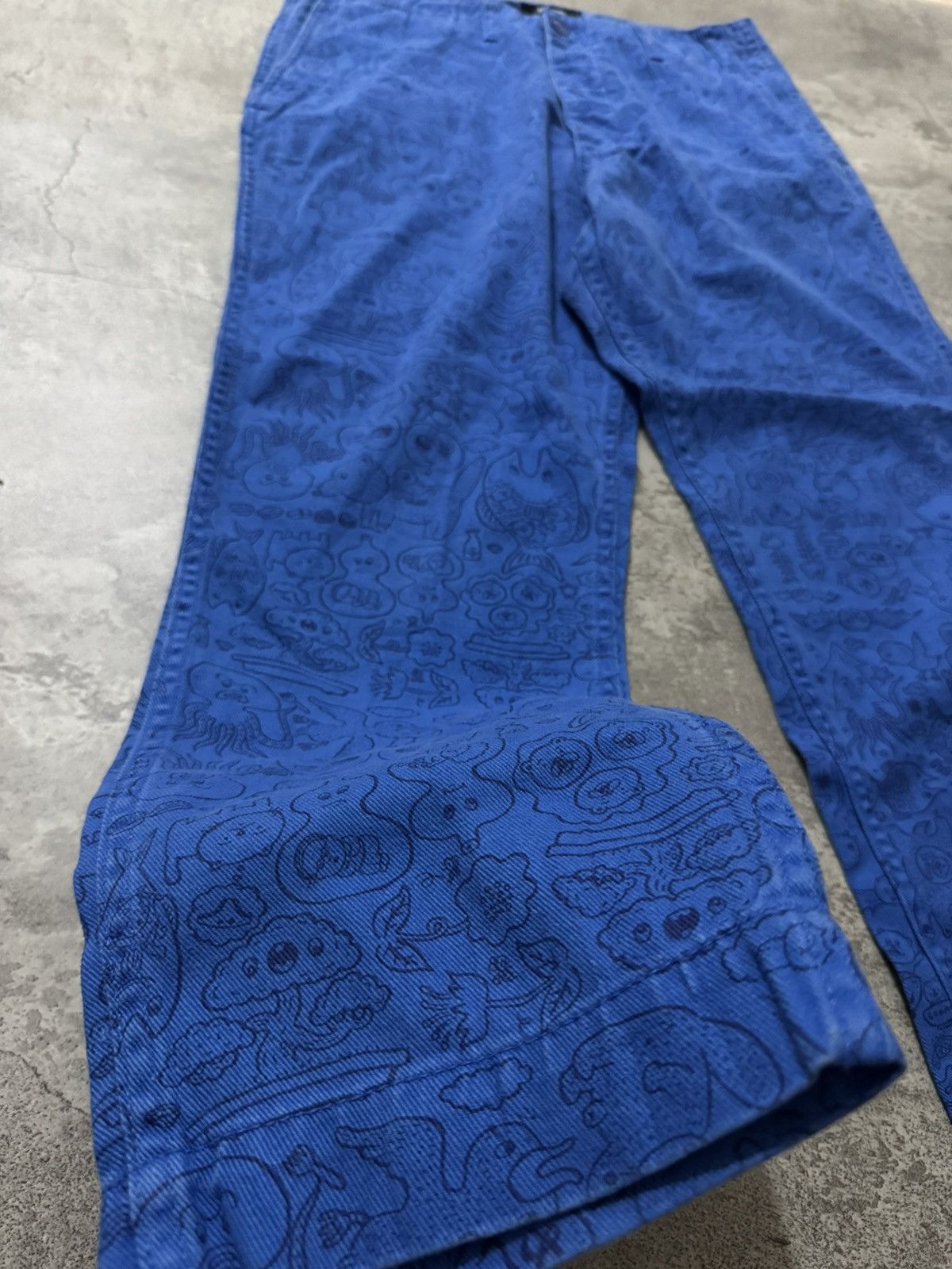 Ne-Net VINTAGE NE-NET ISSEY MIYAKE FULLPRINTED PANTS Size US 32 / EU 48 - 2 Thumbnail