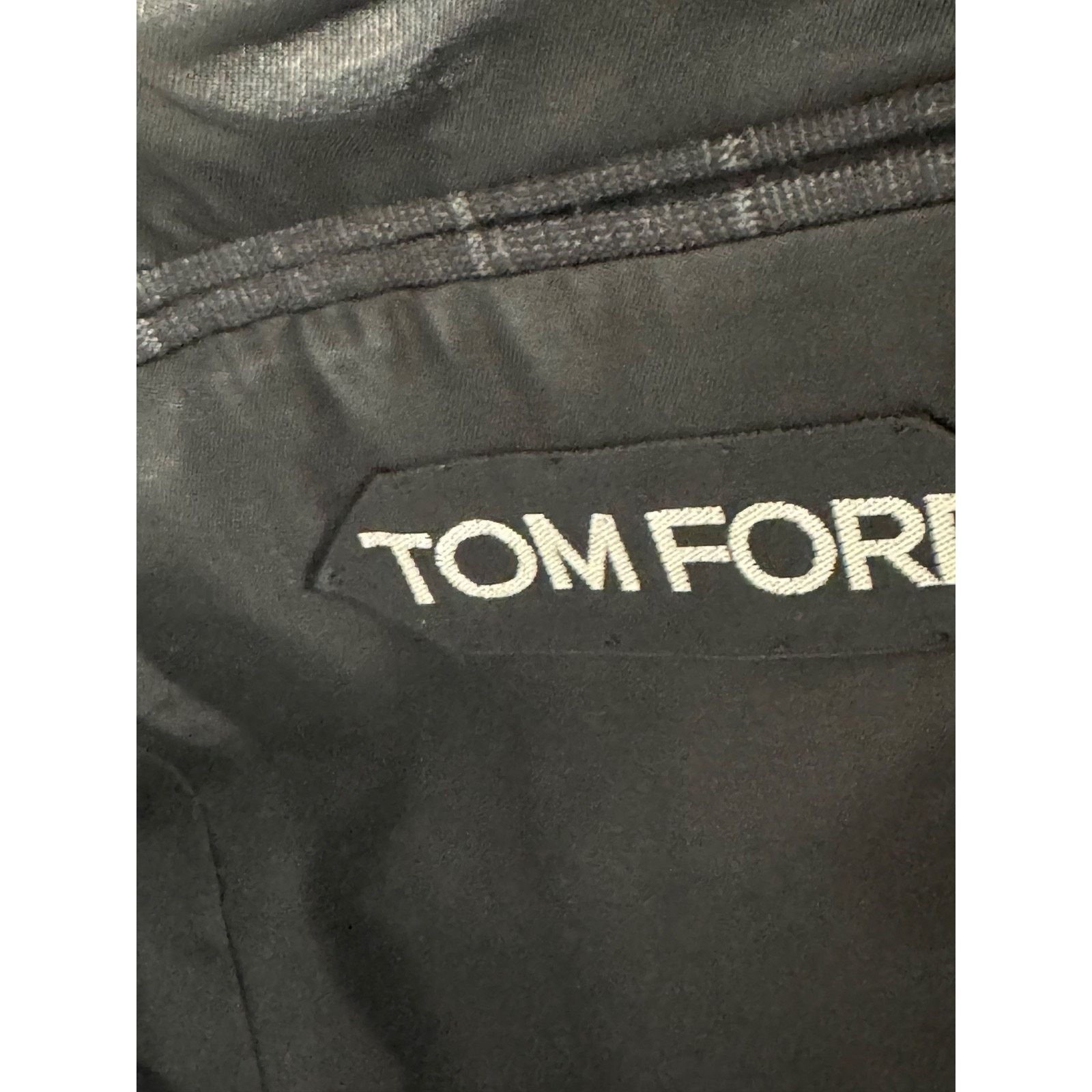 Tom Ford Tom Ford 2pc Charcoal Prince of Wales Peak Suit 36S 31x32 Size 36S - 5 Thumbnail