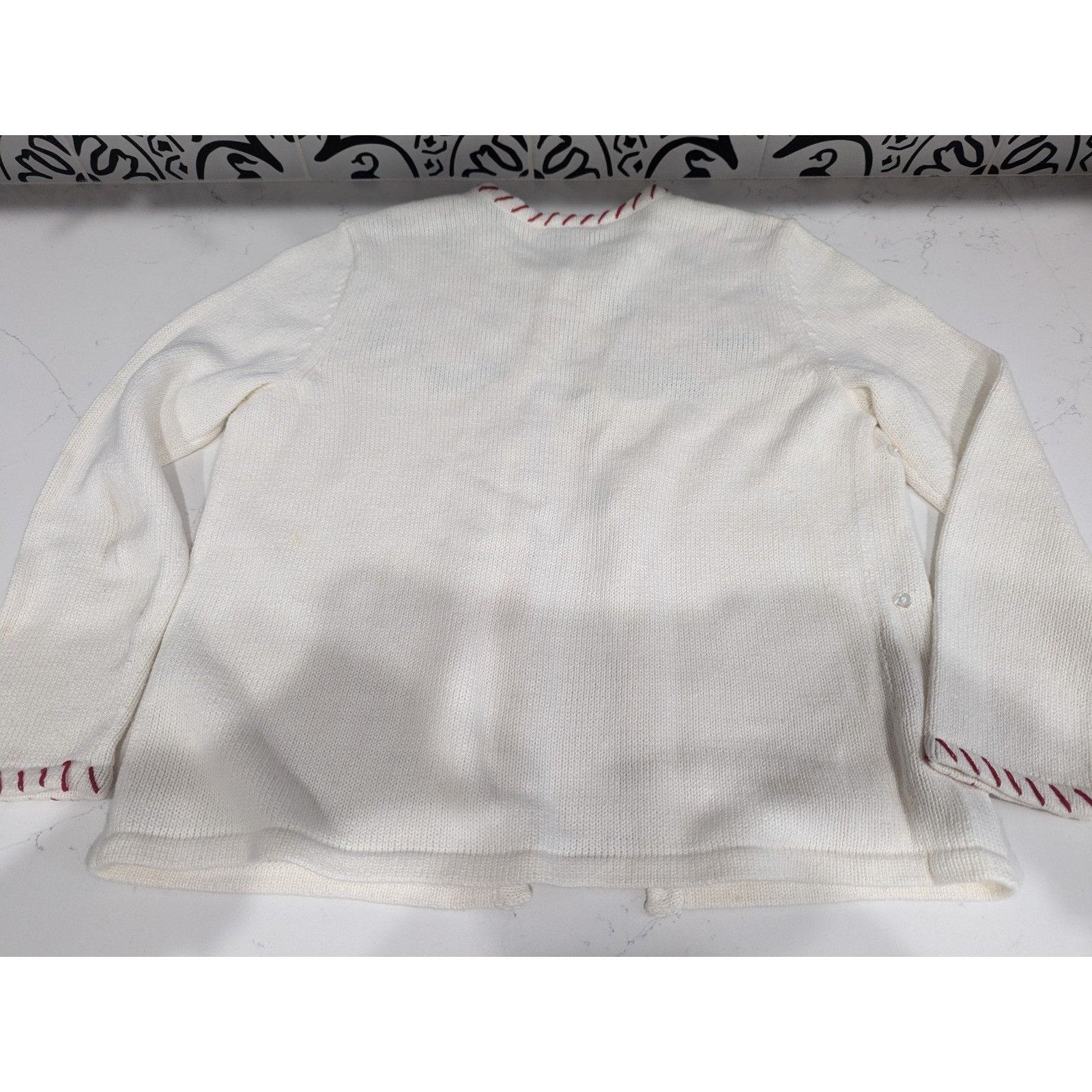 Other Hampshire Studio Ladies Christmas Sweater Size Petite Medium Size M / US 6-8 / IT 42-44 - 8 Thumbnail