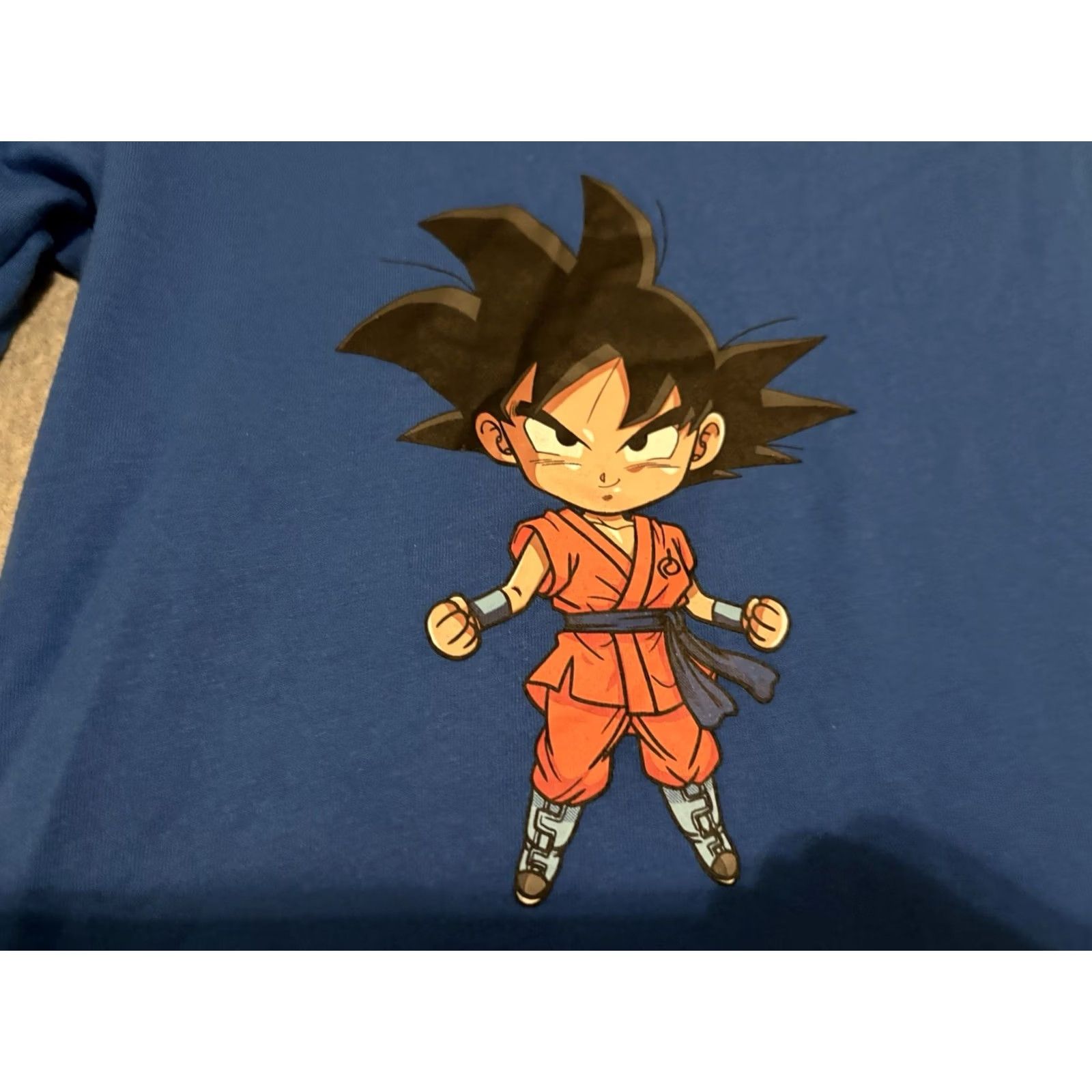 Vintage Dragon Ball Z Dragon Ball Z Super Blue T-Shirt Toei Animation Anime Blue L Men Short Sleeve Crew Neck Graphic Print Shirt Century Size US L / EU 52-54 / 3 - 4 Thumbnail