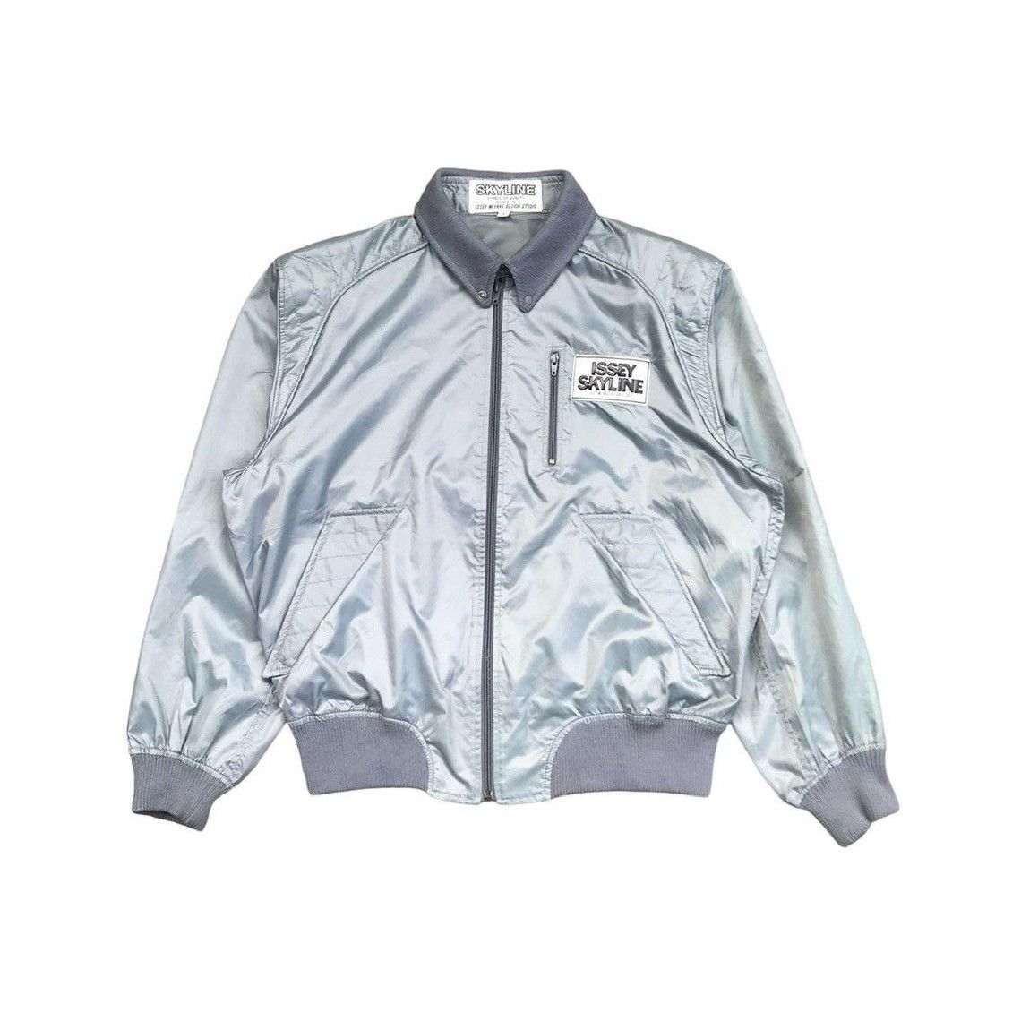 Issey Miyake Vintage 80s Skyline Issey Miyake Bombers Jacket Large Size US L / EU 52-54 / 3 - 1 Thumbnail